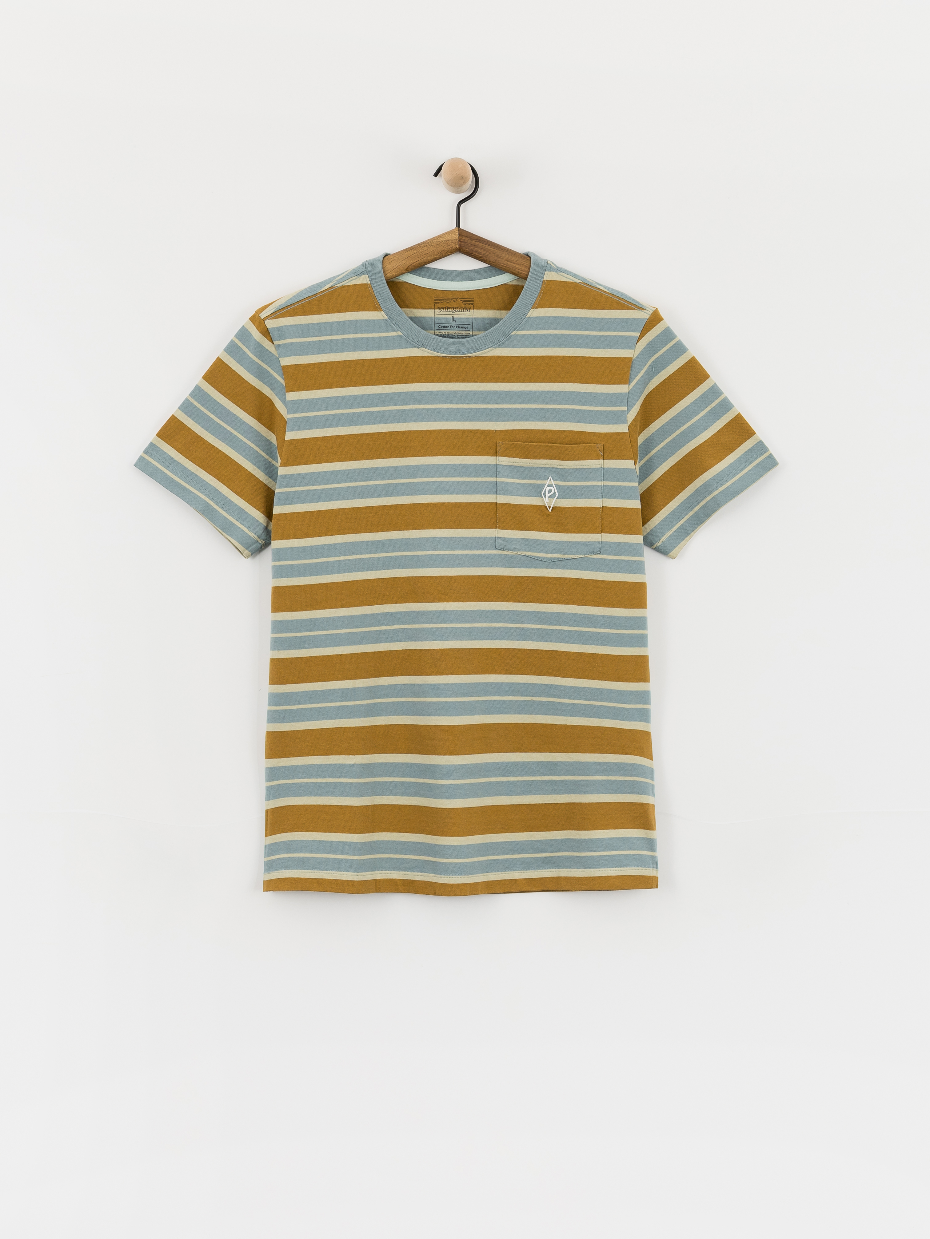 Póló Patagonia Midweight Water People Mark Pocket (big wall/blue sage)