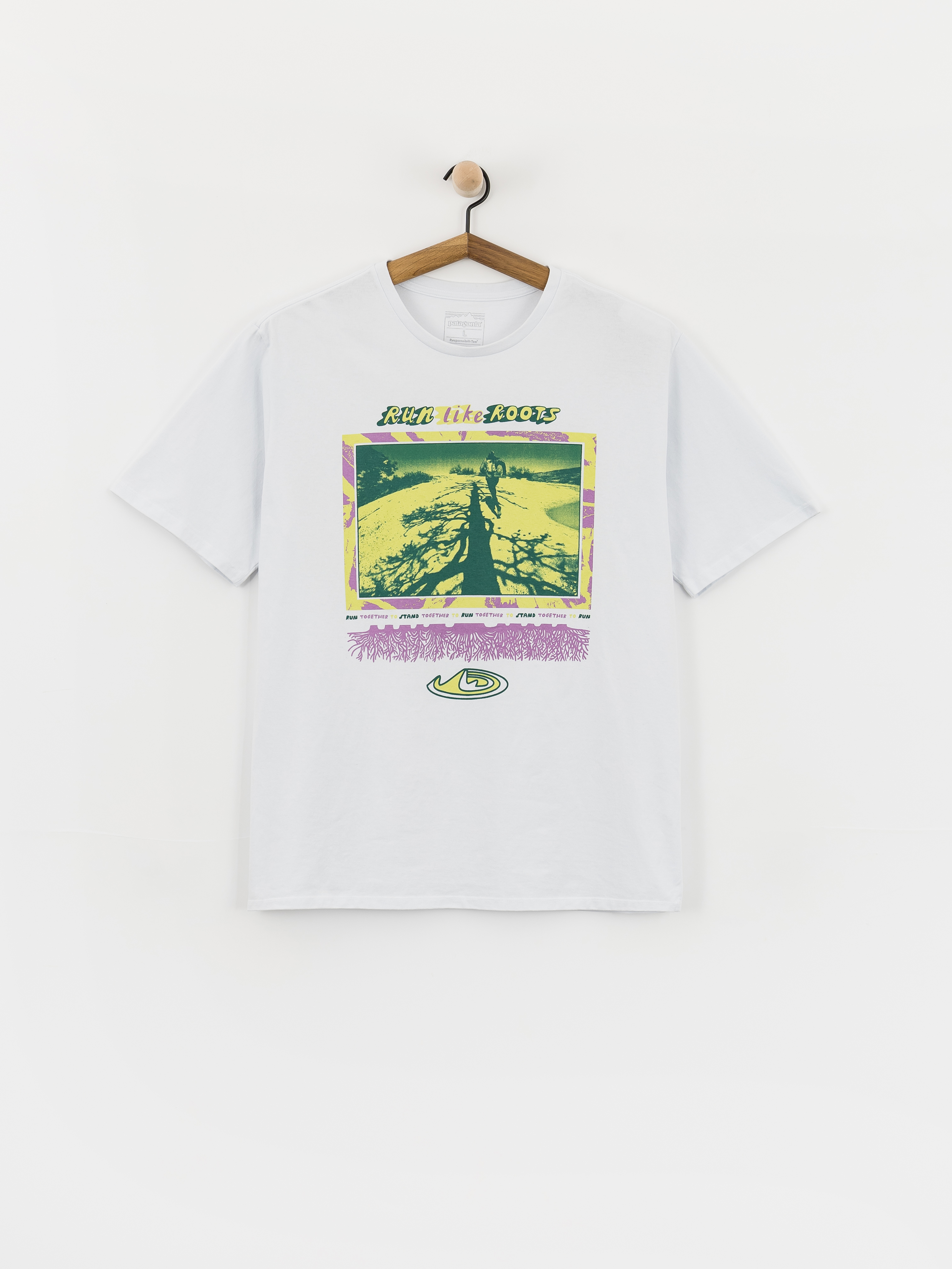 Patagonia Run Like Roots Póló (white)