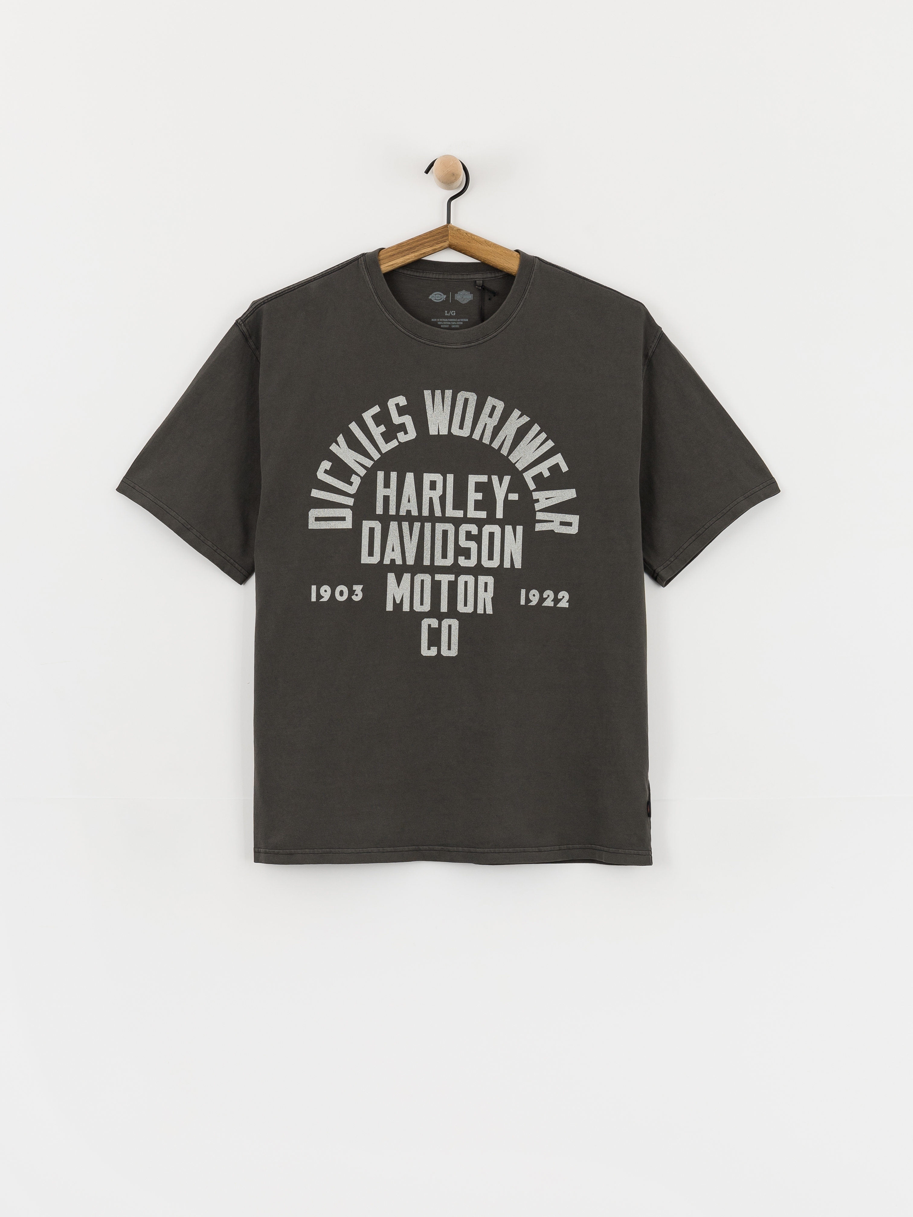 Pu00f3lu00f3 Dickies X Harley Davidson Vintage Wash (black)