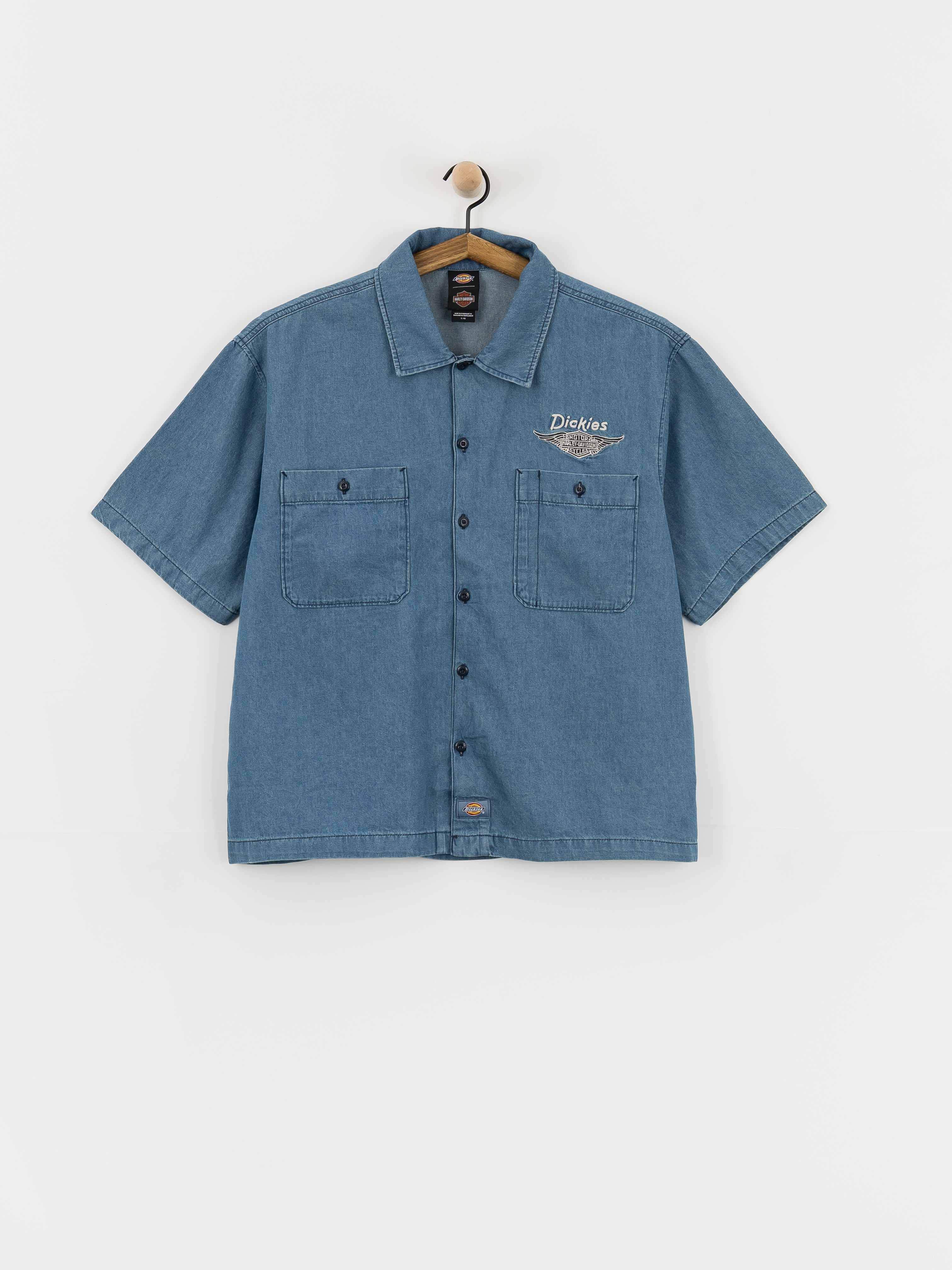 Ing Dickies X Harley Davidson Boxy Chambray Work