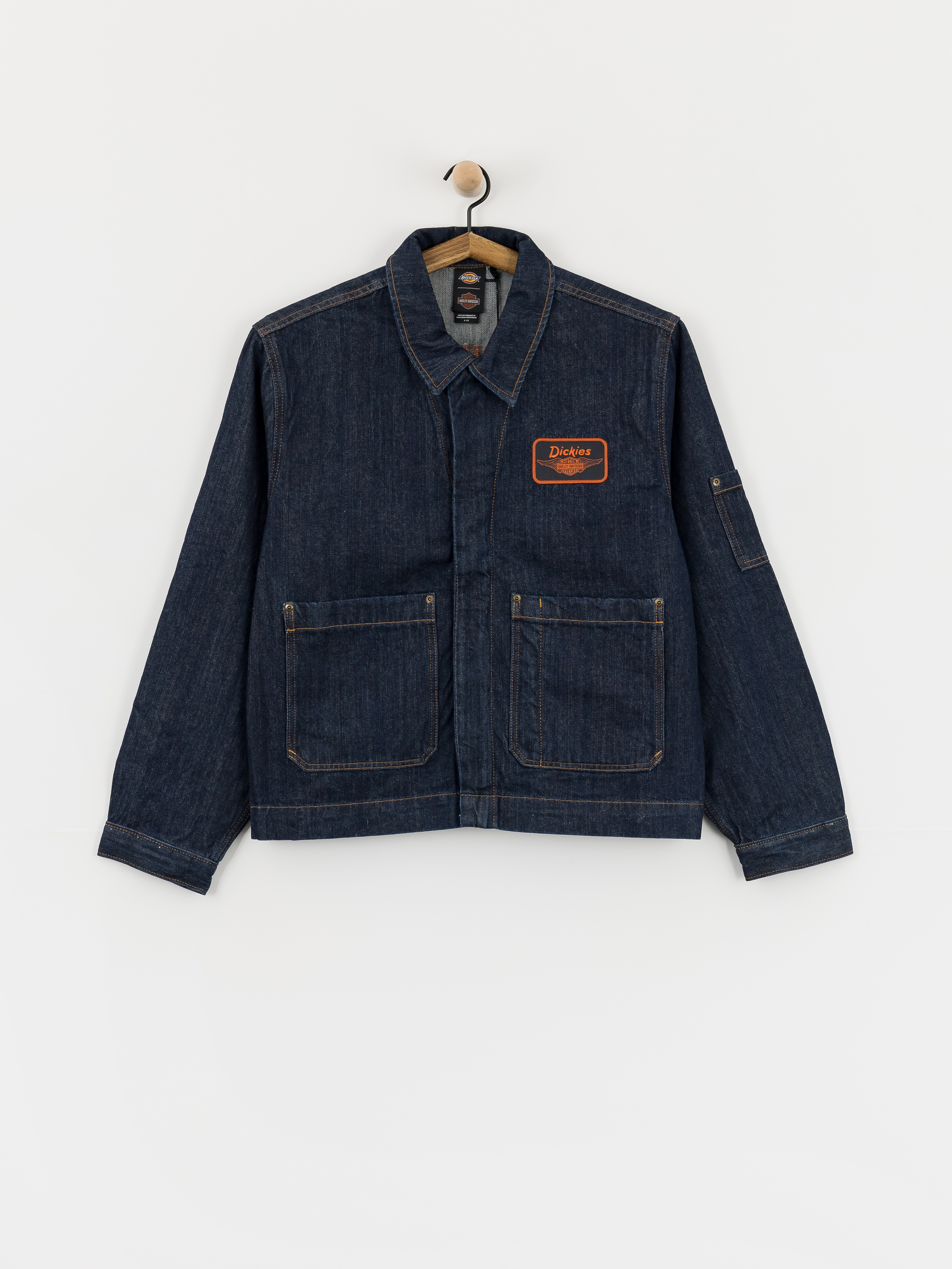 Dzseki Dickies X Harley Davidson Boxy Denim (rinsed indigo blue)