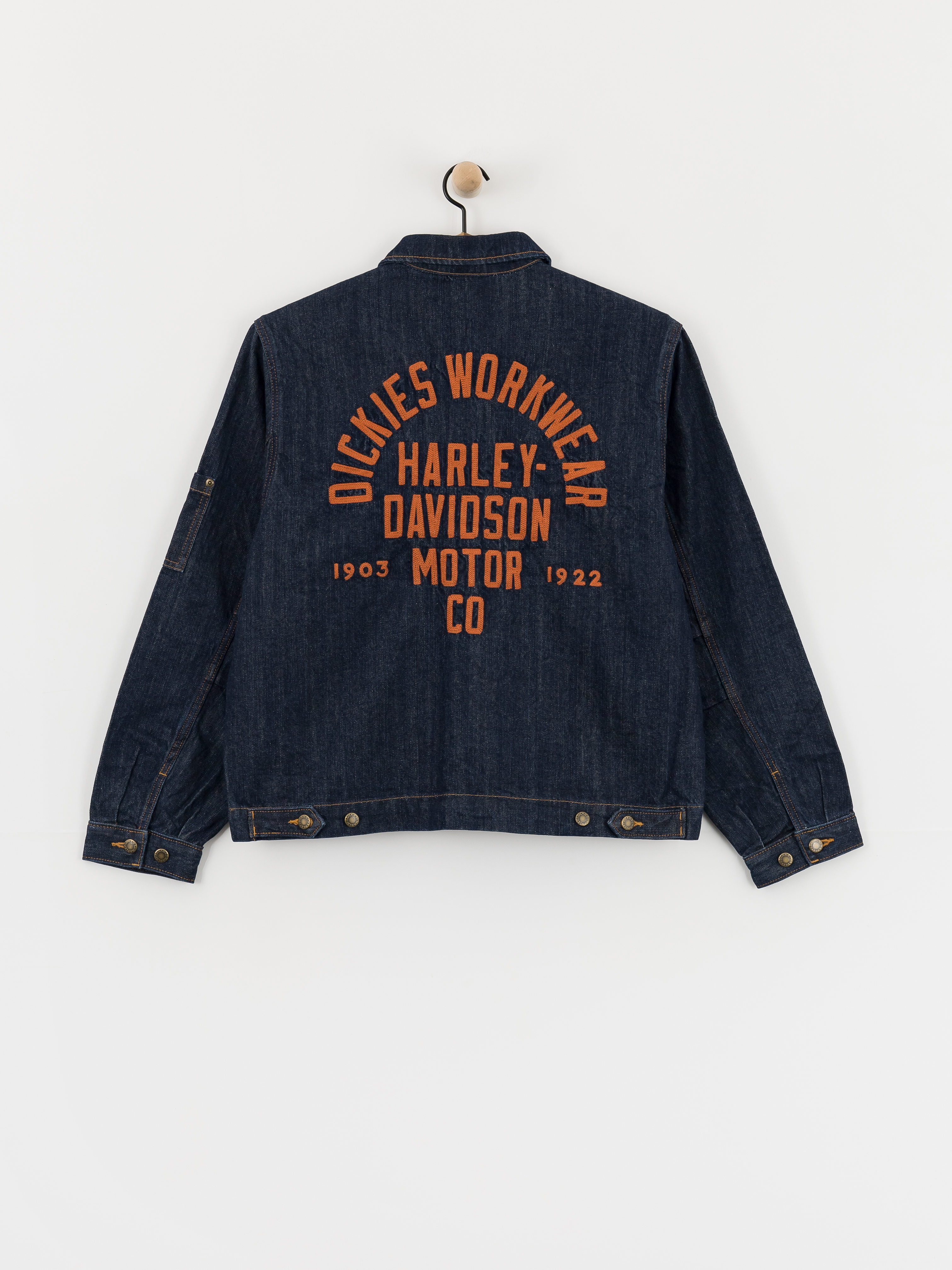Dzseki Dickies X Harley Davidson Boxy Denim (rinsed indigo blue)