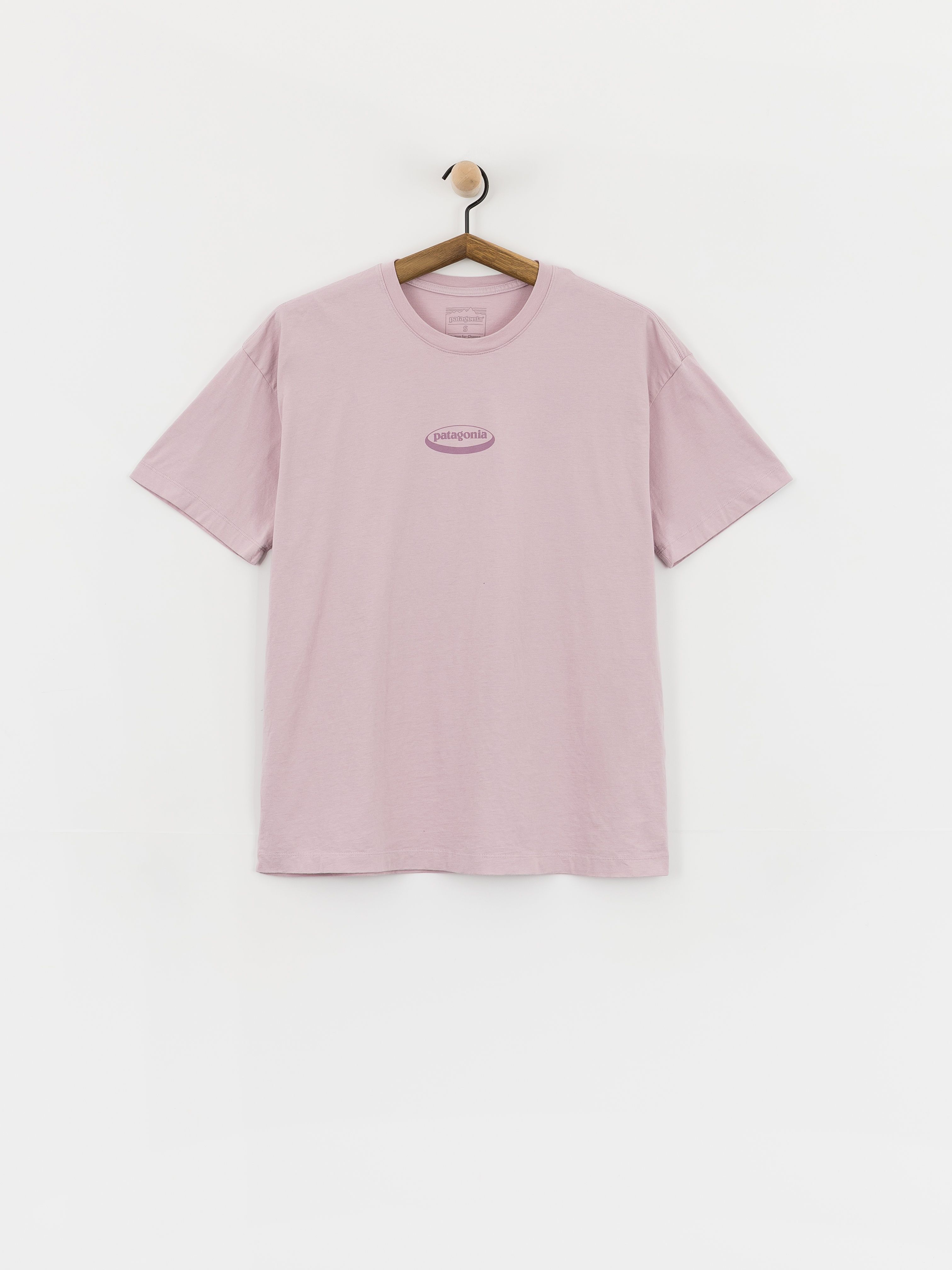 Póló Patagonia 95 Oval Logo Oversized Wmn (quiet violet)