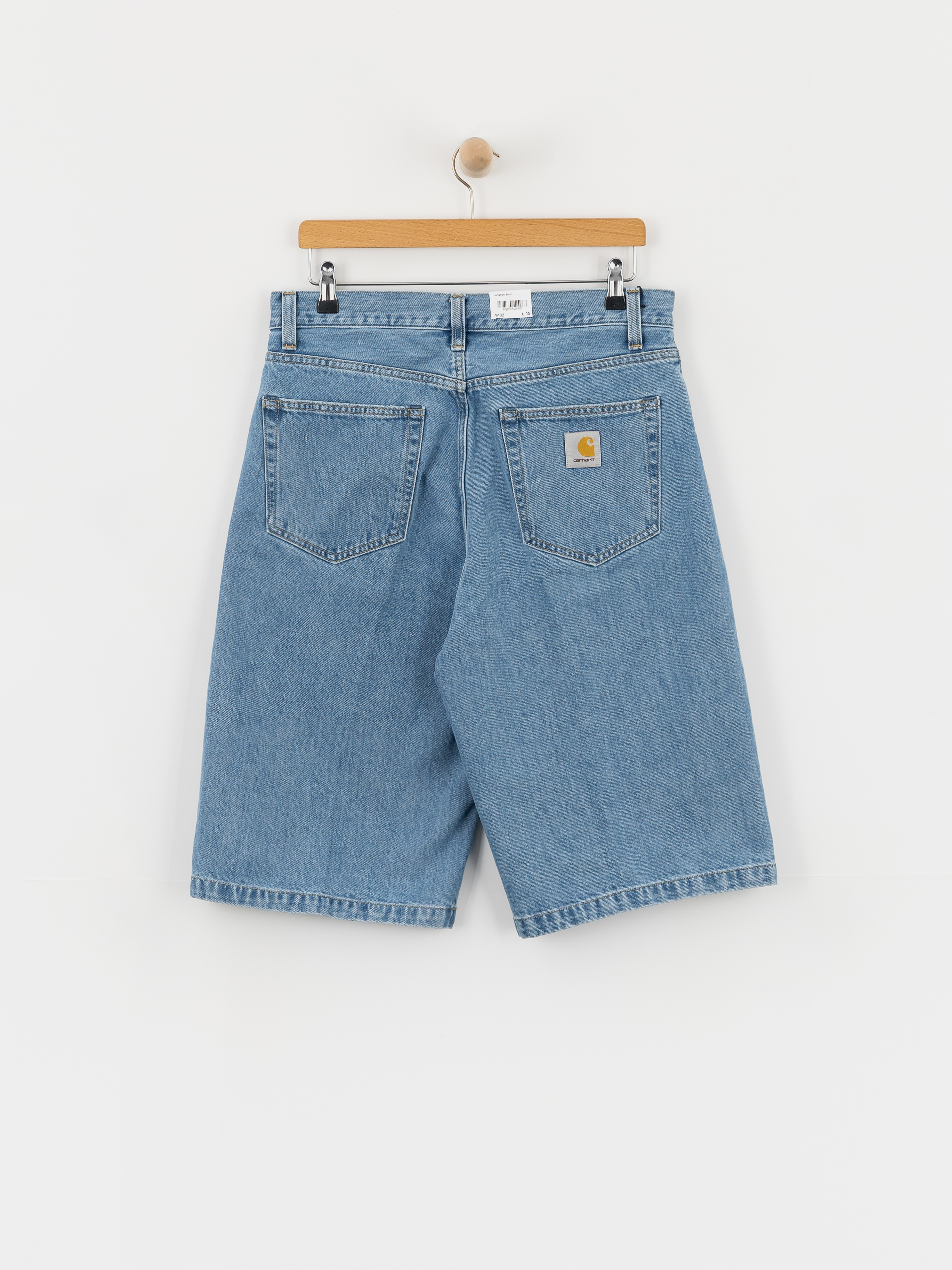 Rövidnadrág Carhartt WIP Langdon (blue stone bleached)