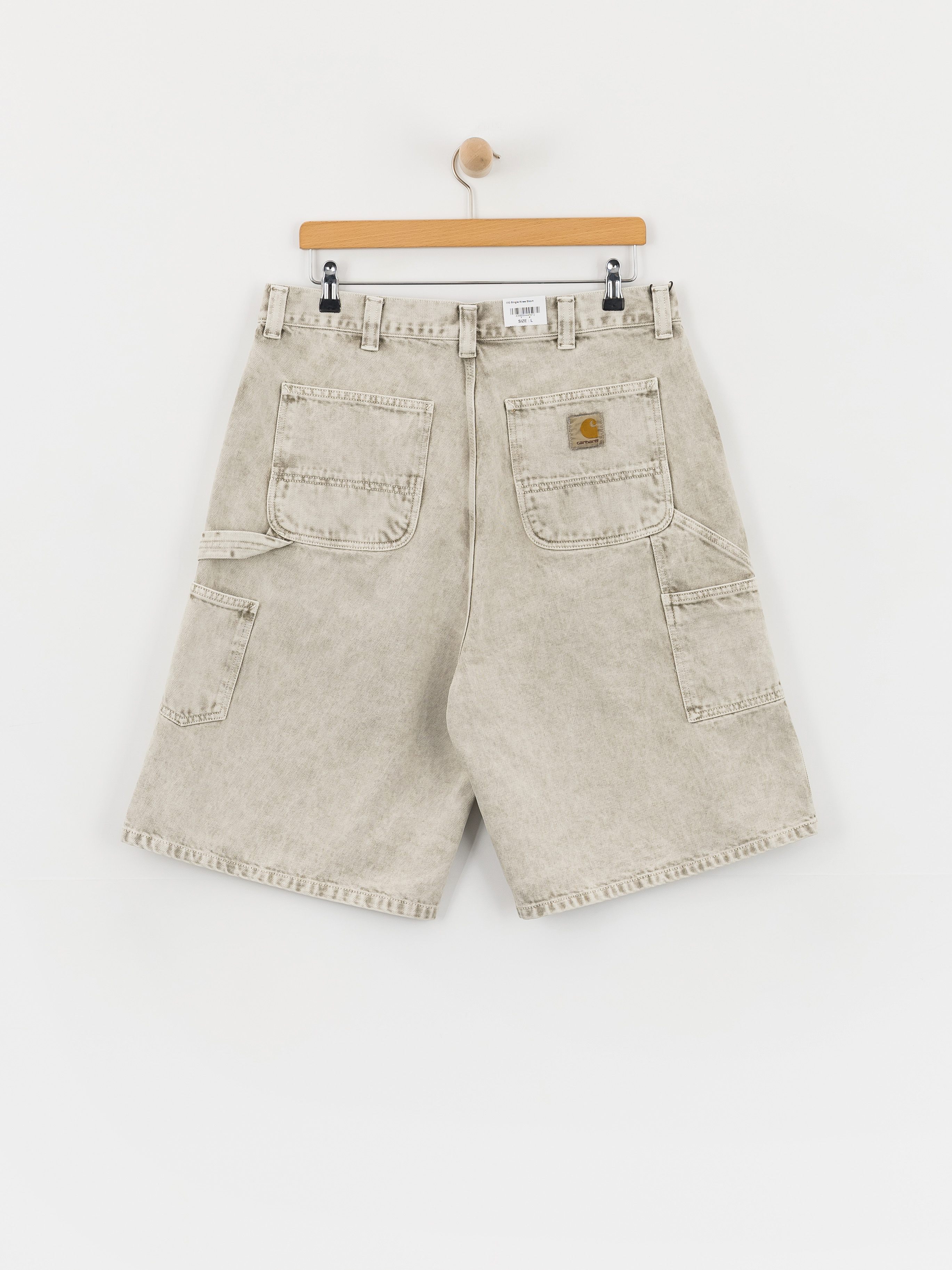 Rövidnadrág Carhartt WIP OG Single Knee (opuntia chalk wash)