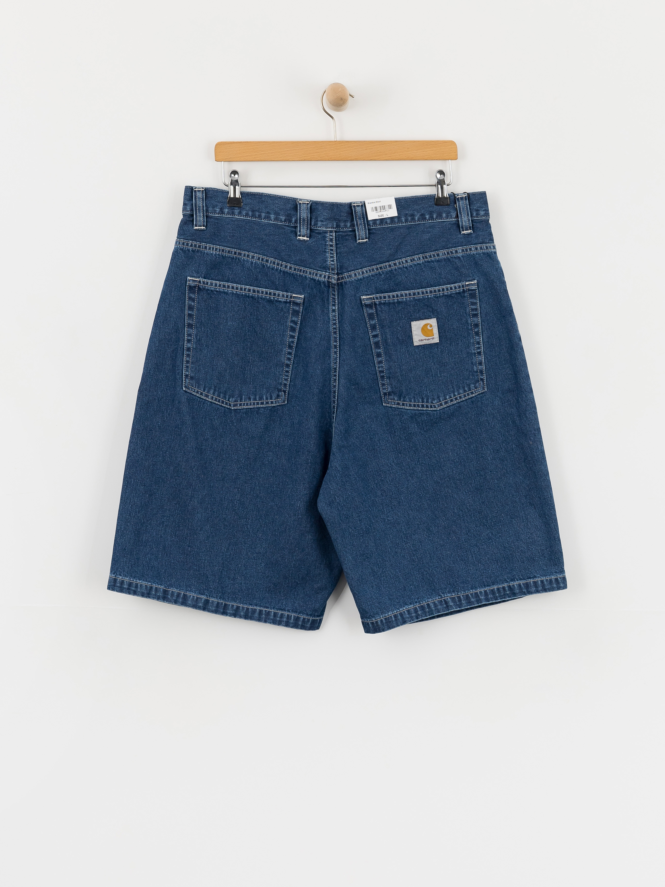 Rövidnadrág Carhartt WIP Brandon (blue stone washed)