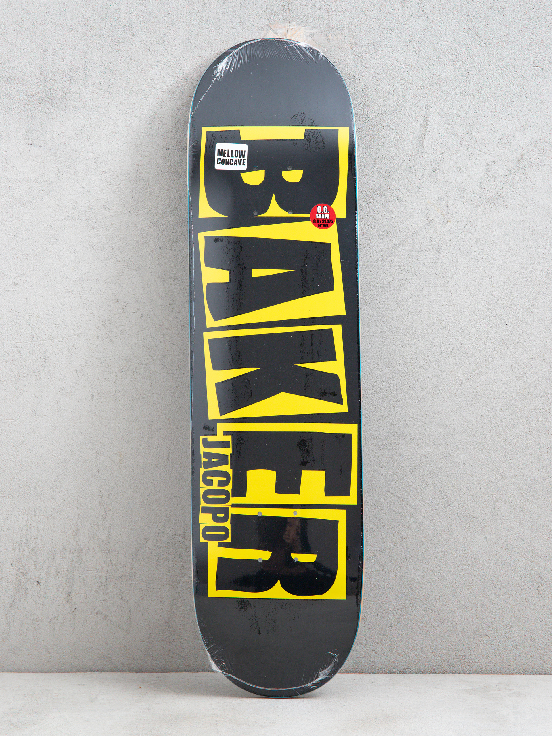 Baker JC Brand Logo Danger YLW Gördeszka lap