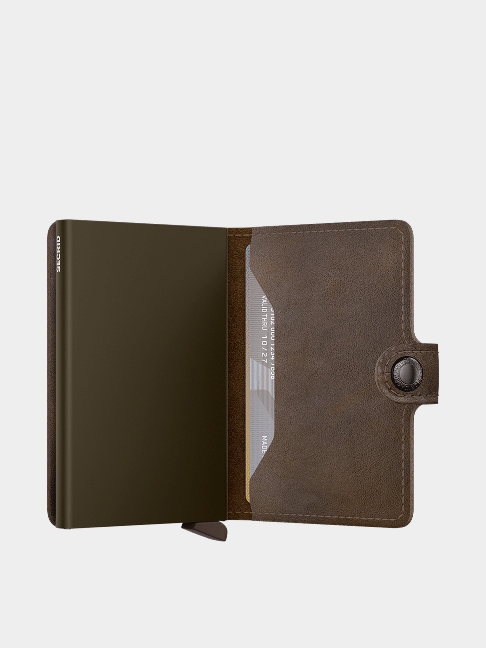 Pénztárca Secrid Miniwallet (vintage oak)
