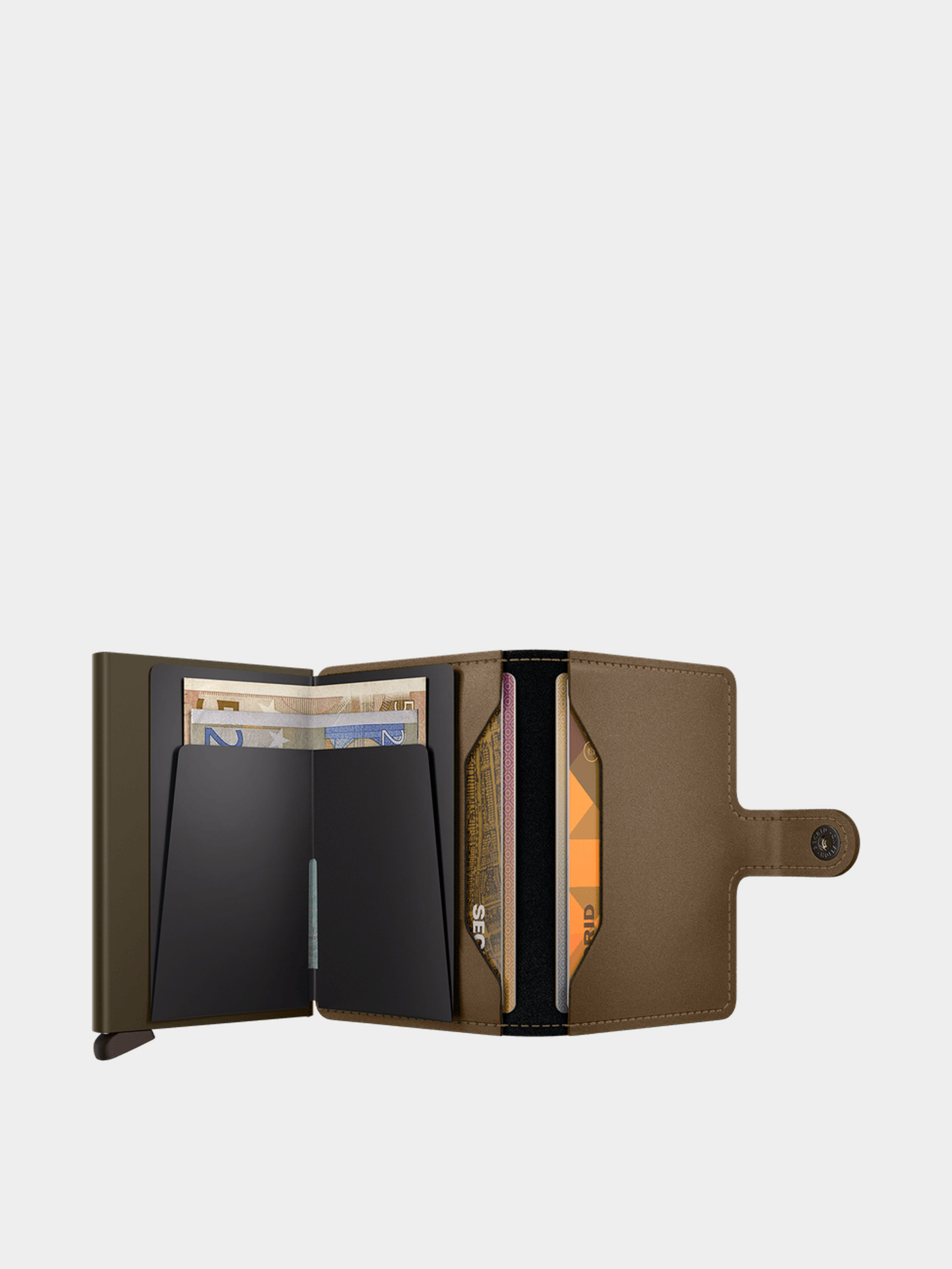 Pénztárca Secrid Miniwallet (matte satin bronze)