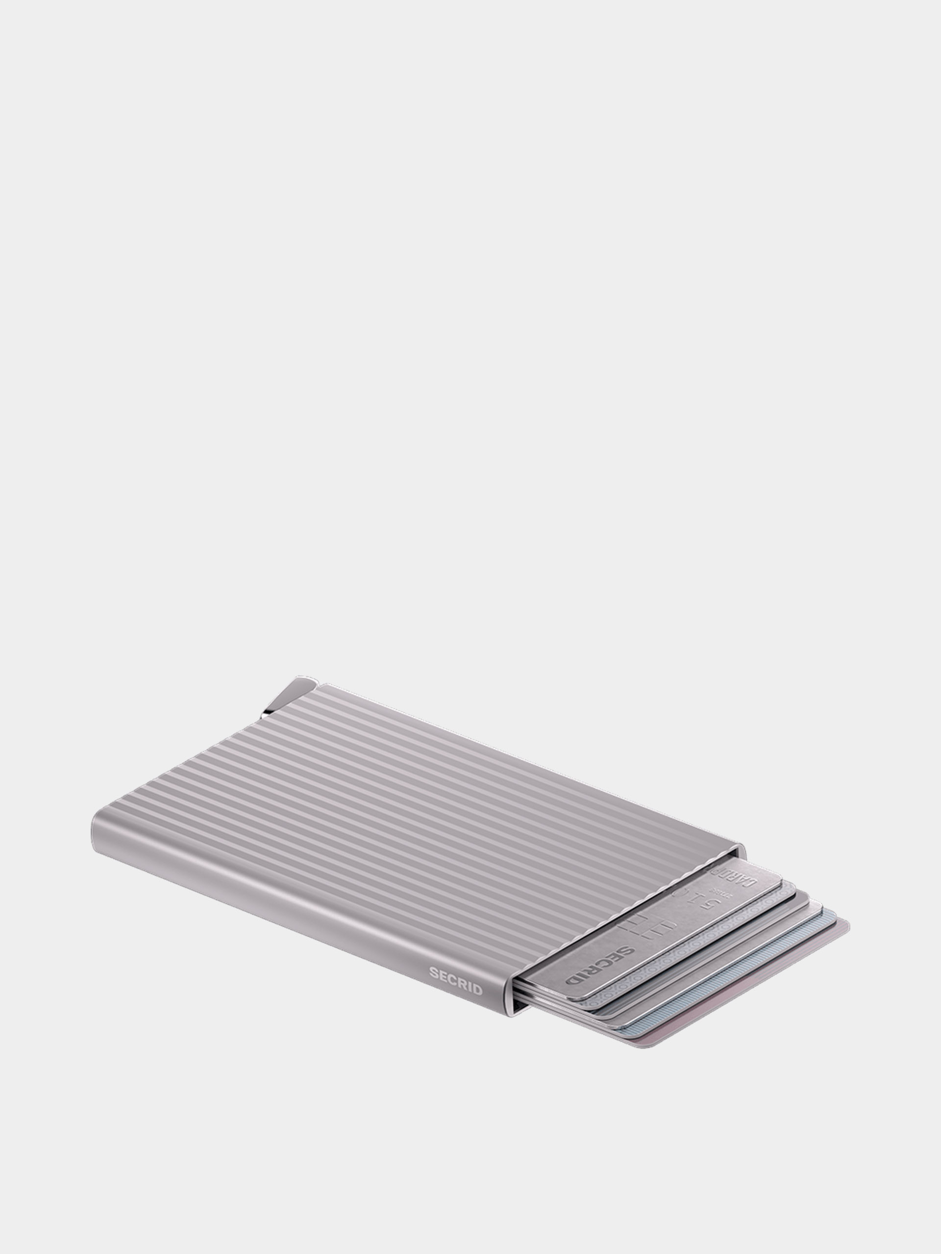 Pénztárca Secrid Cardprotector for Magsafe (fluted silver plus)