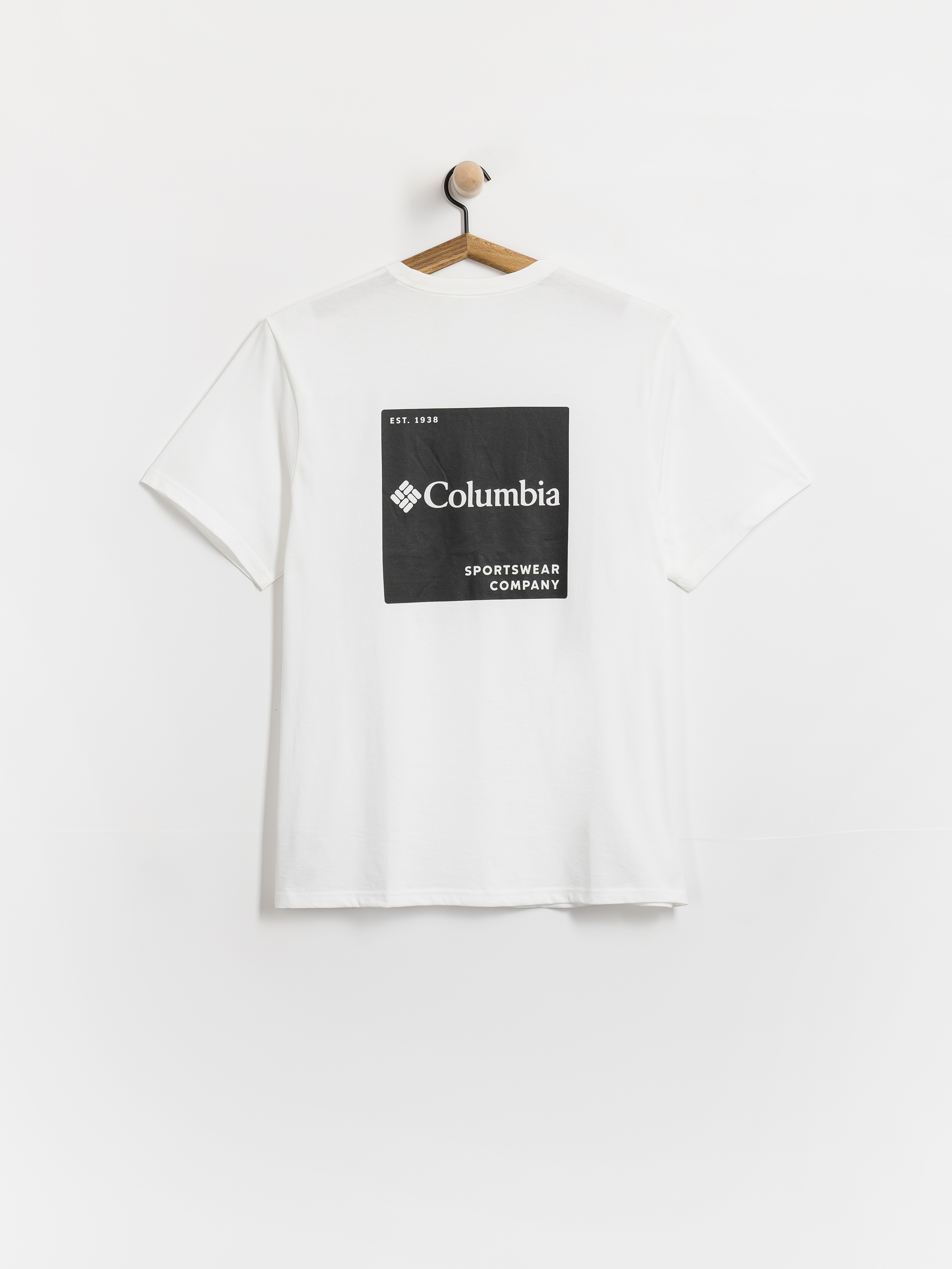 Columbia CSC Logo Back Pu00f3lu00f3 (white/boxy brand)