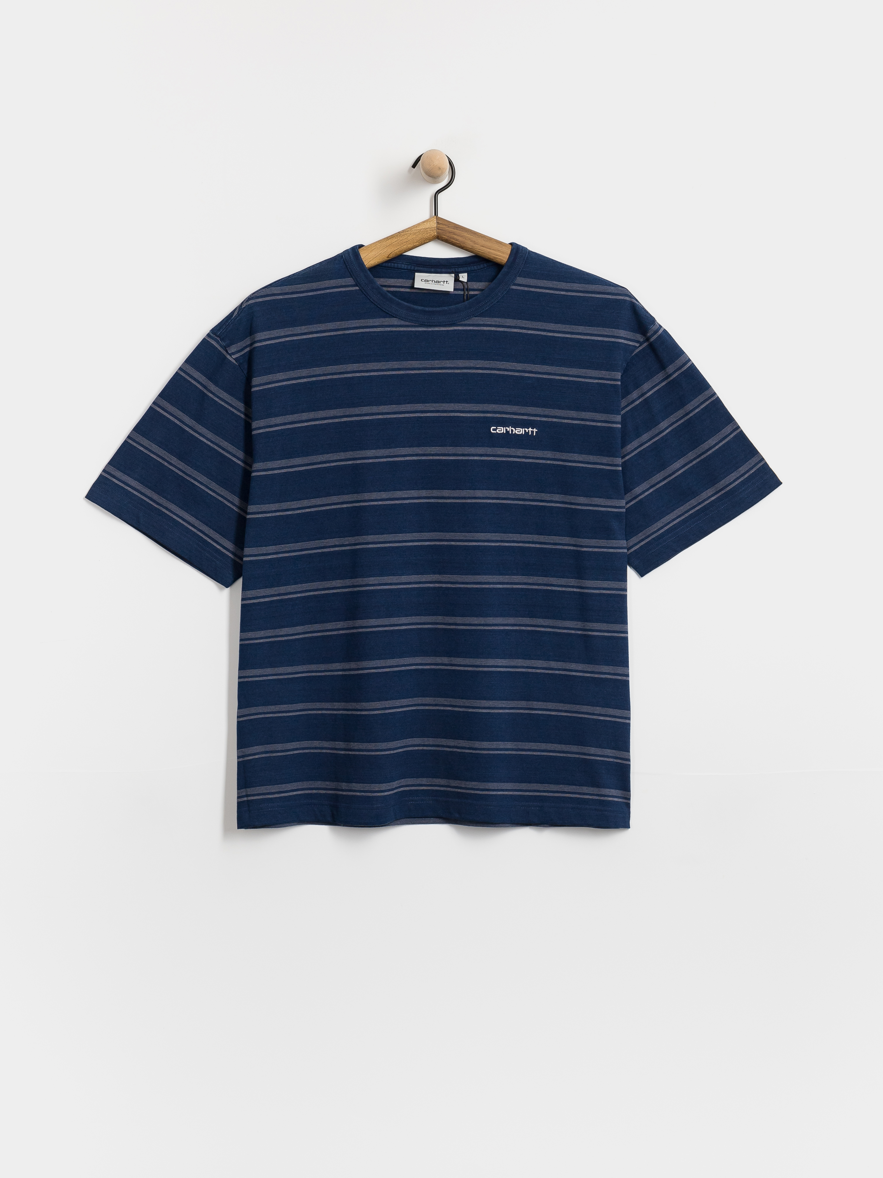 Carhartt WIP Matti Póló (matti stripe/blue/phlox)