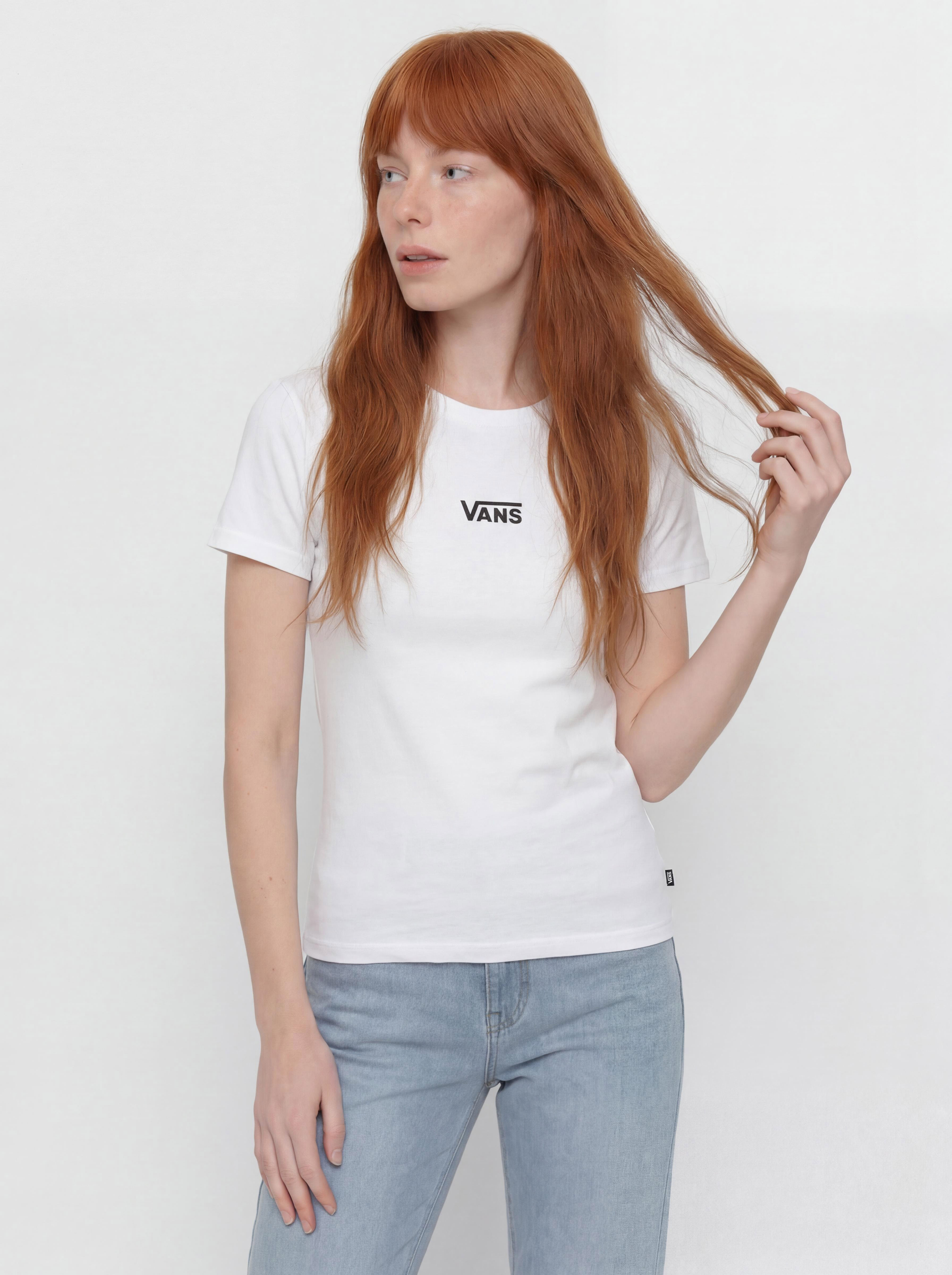 Vans Flying V Oversized Wmn Póló (flying v white)
