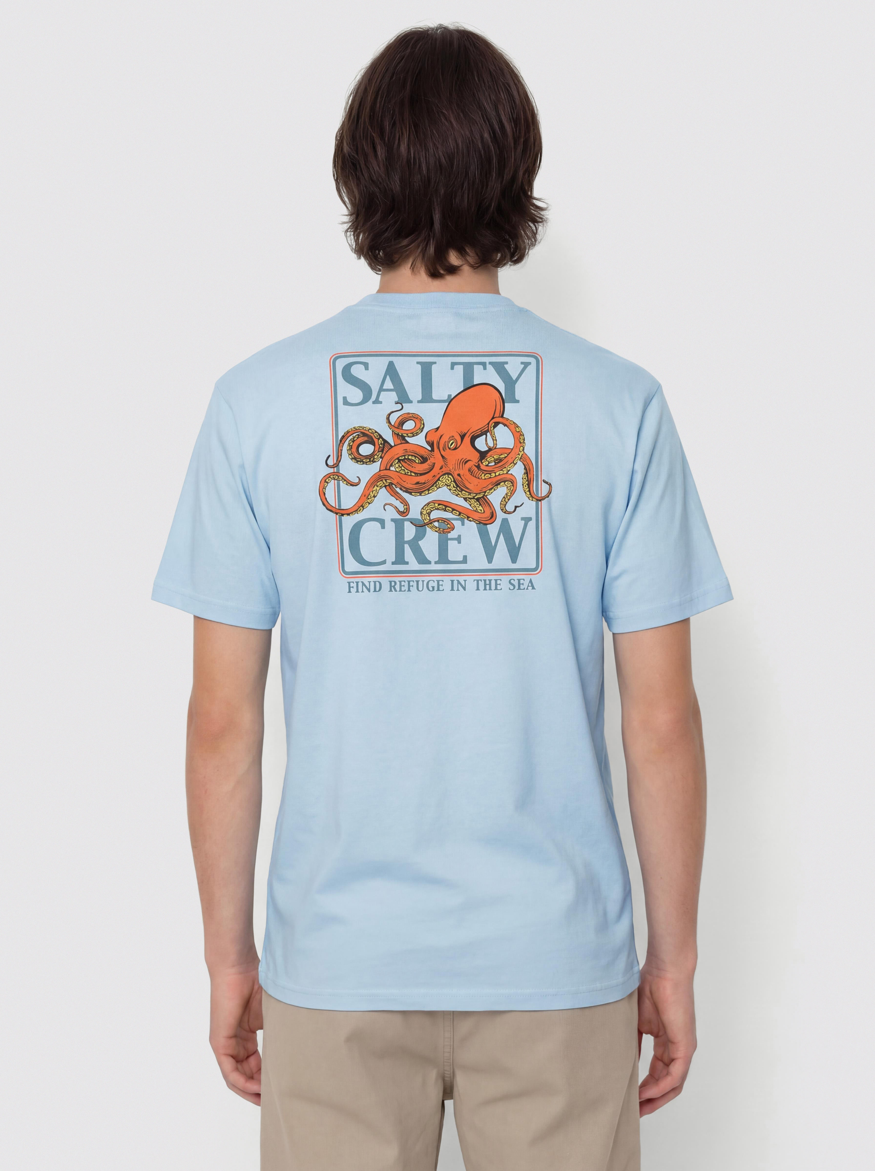Salty Crew Ink Slinger Standard Póló (blue fog)