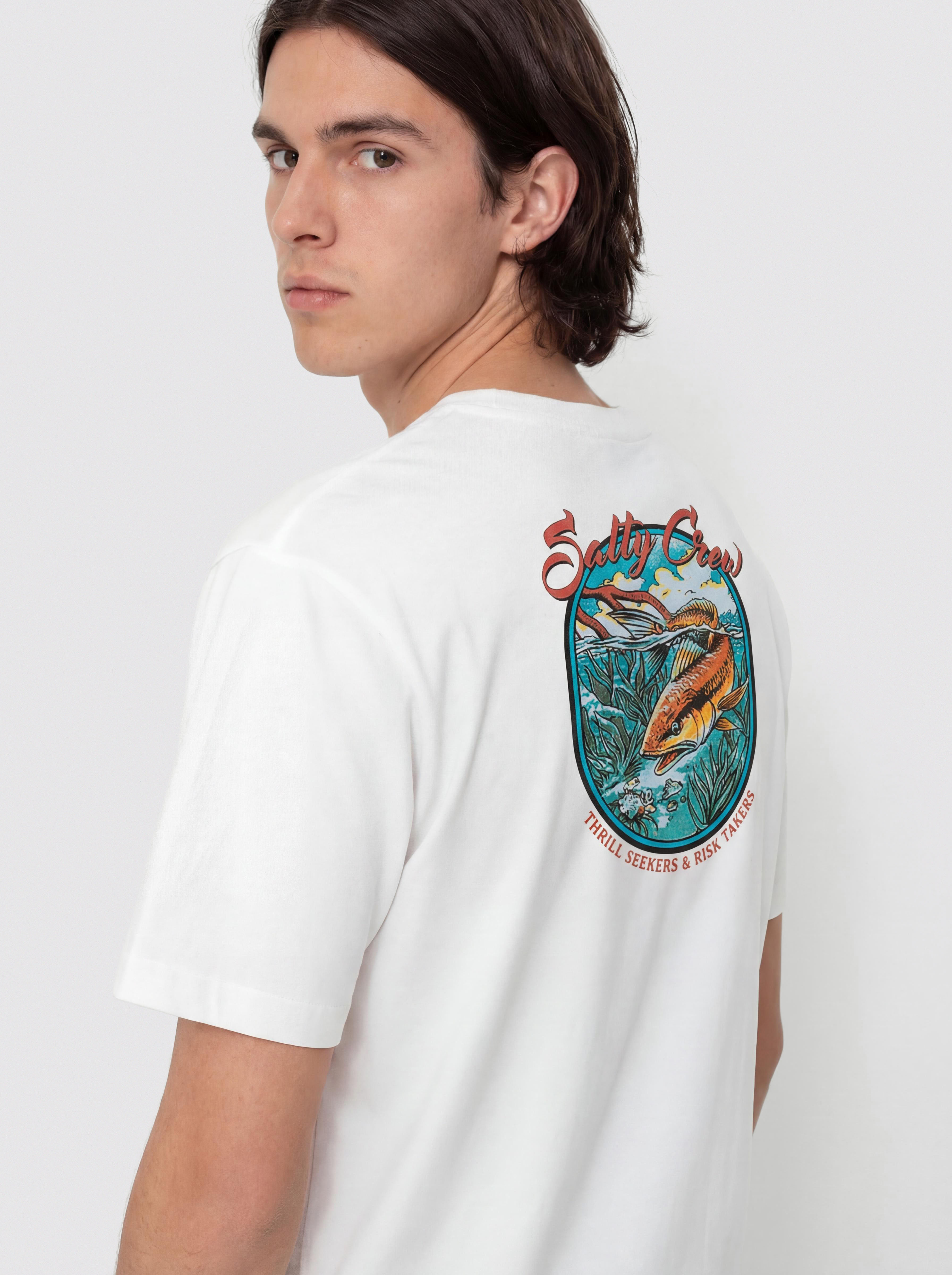 Póló Salty Crew Red Fish Classic (white)