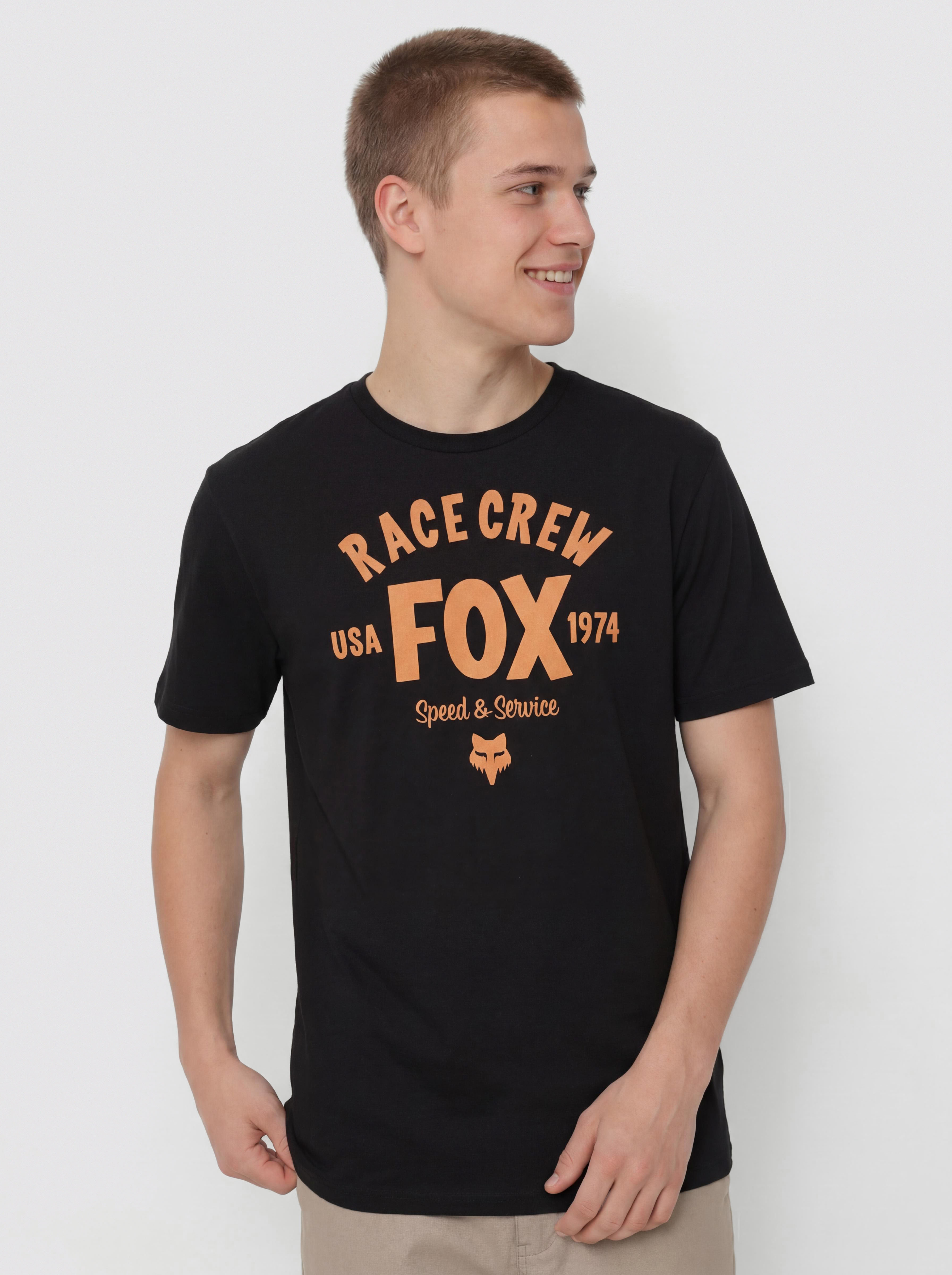 Fox Slogan Póló (black)