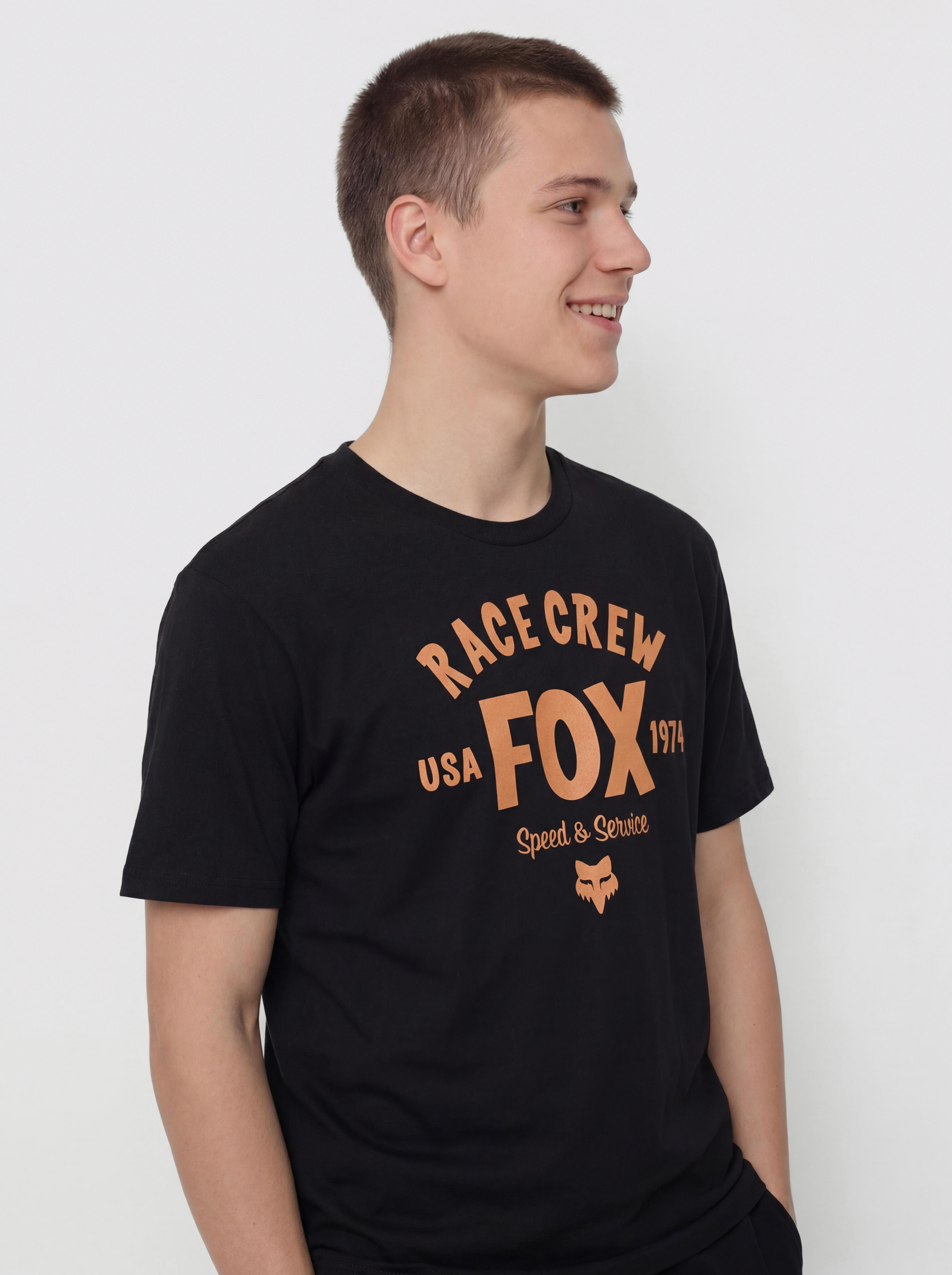 Fox Slogan Póló (black)
