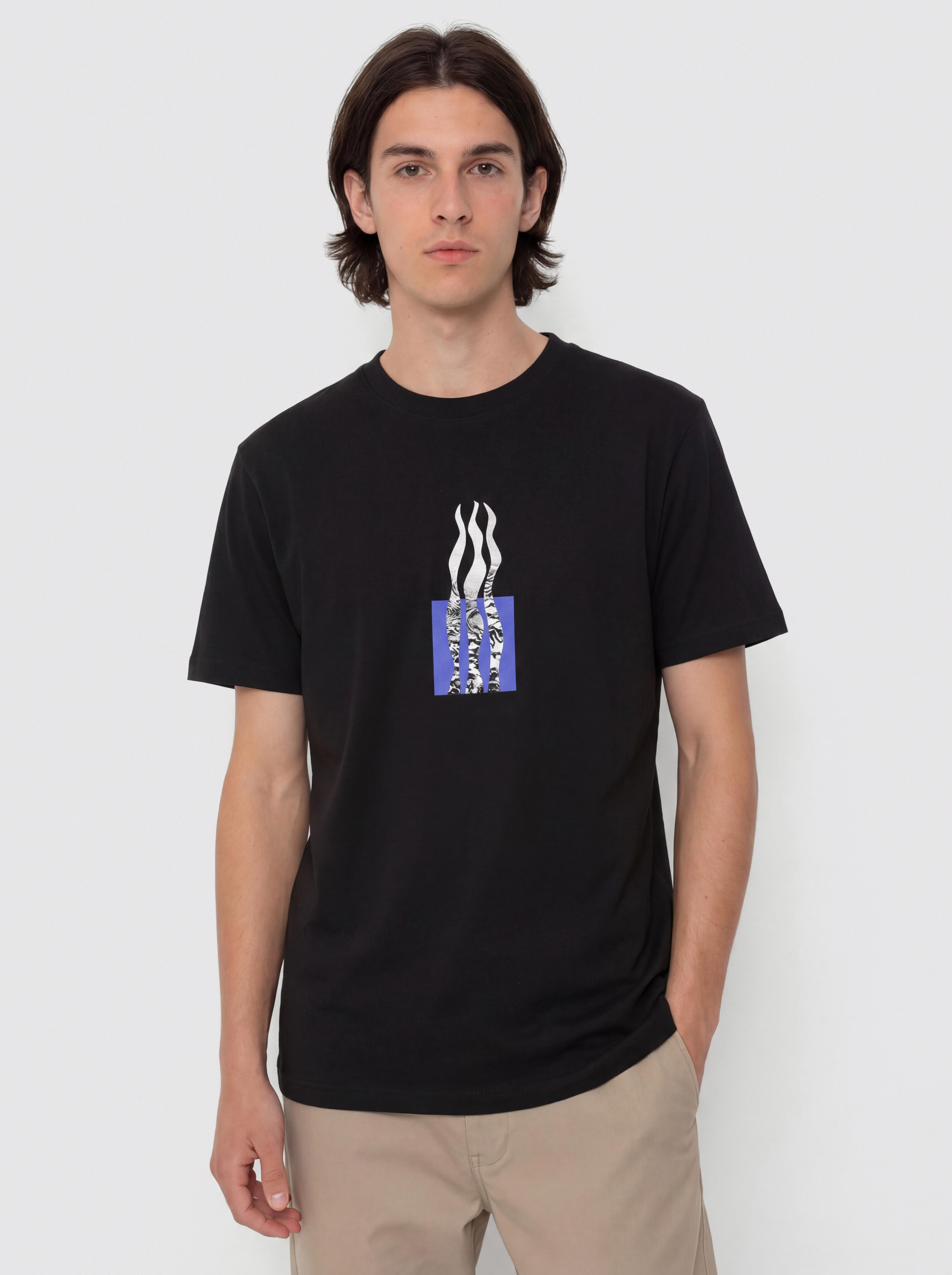 Poetic Collective Flames Póló (black)