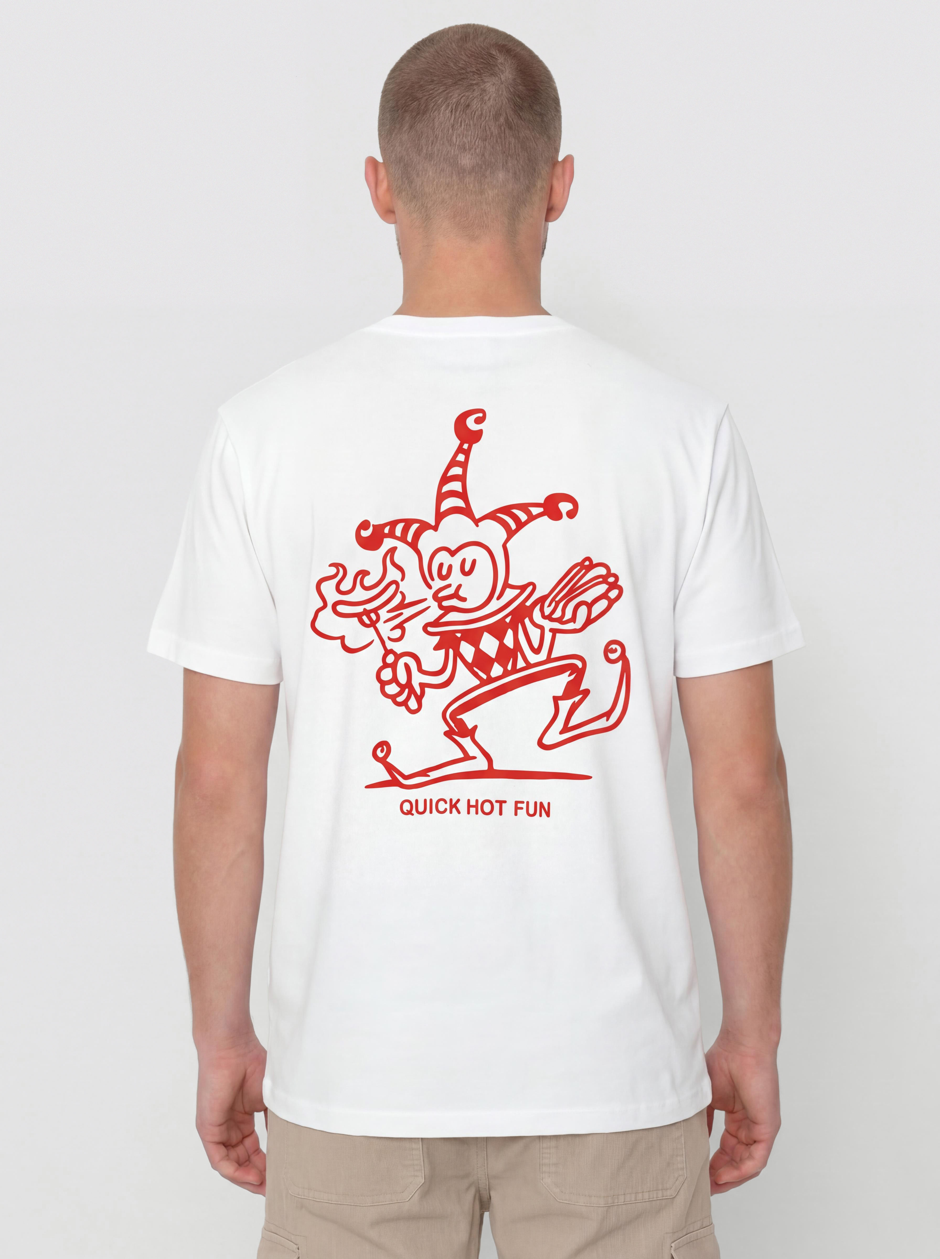 Póló Carhartt WIP Harlequin BBQ (white)
