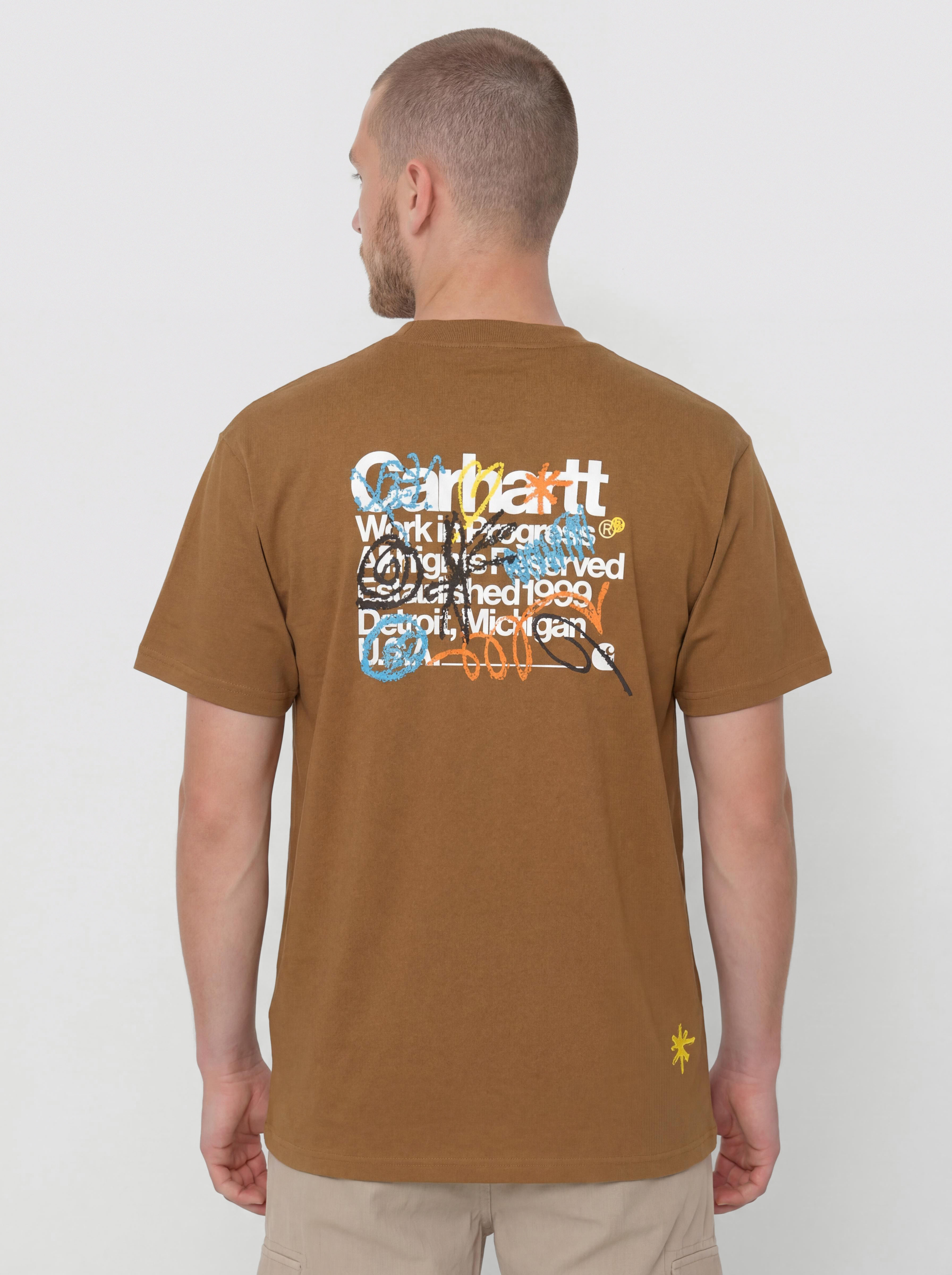 Póló Carhartt WIP Primary (hamilton brown)