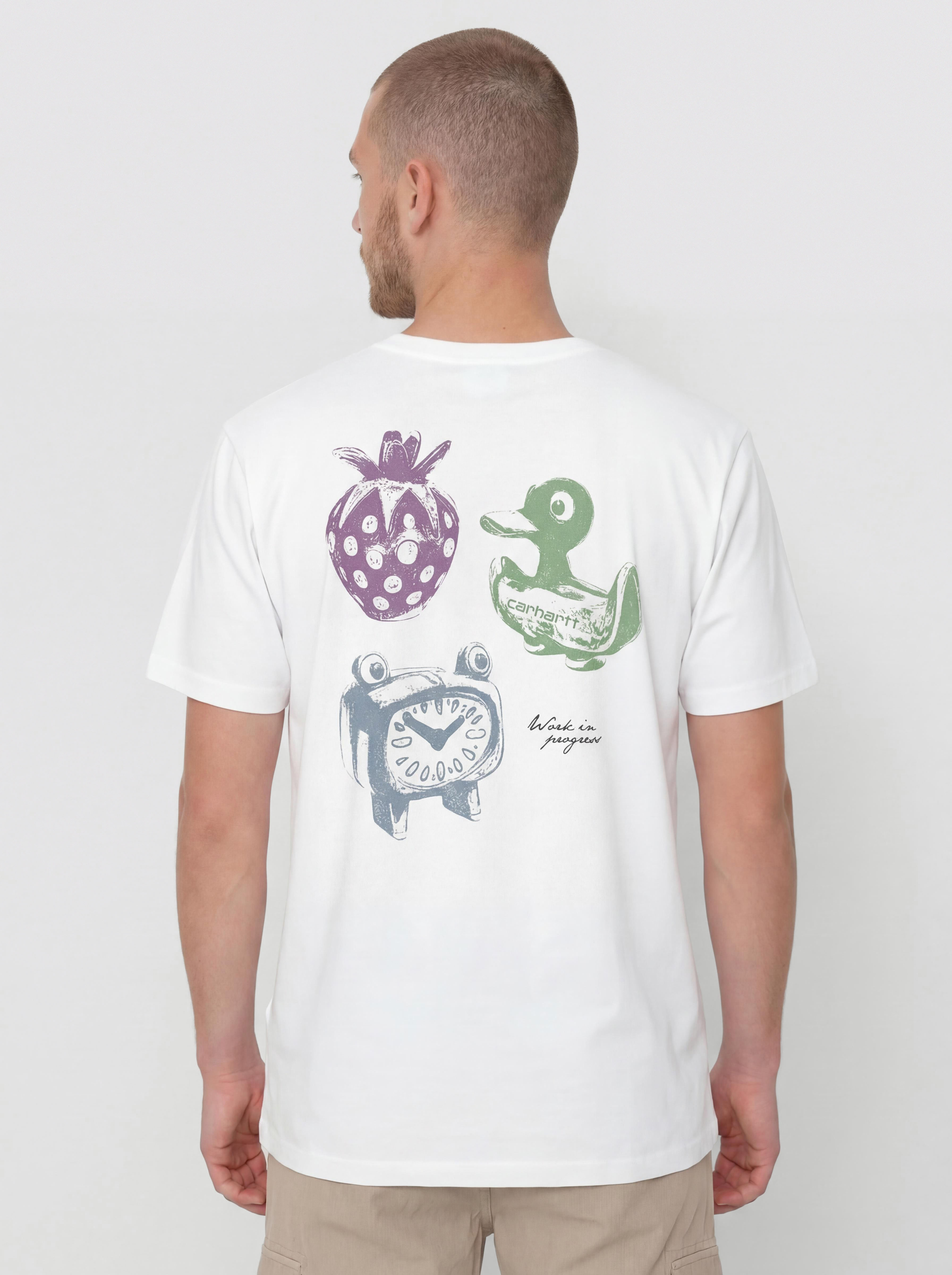 Póló Carhartt WIP Forma (white)