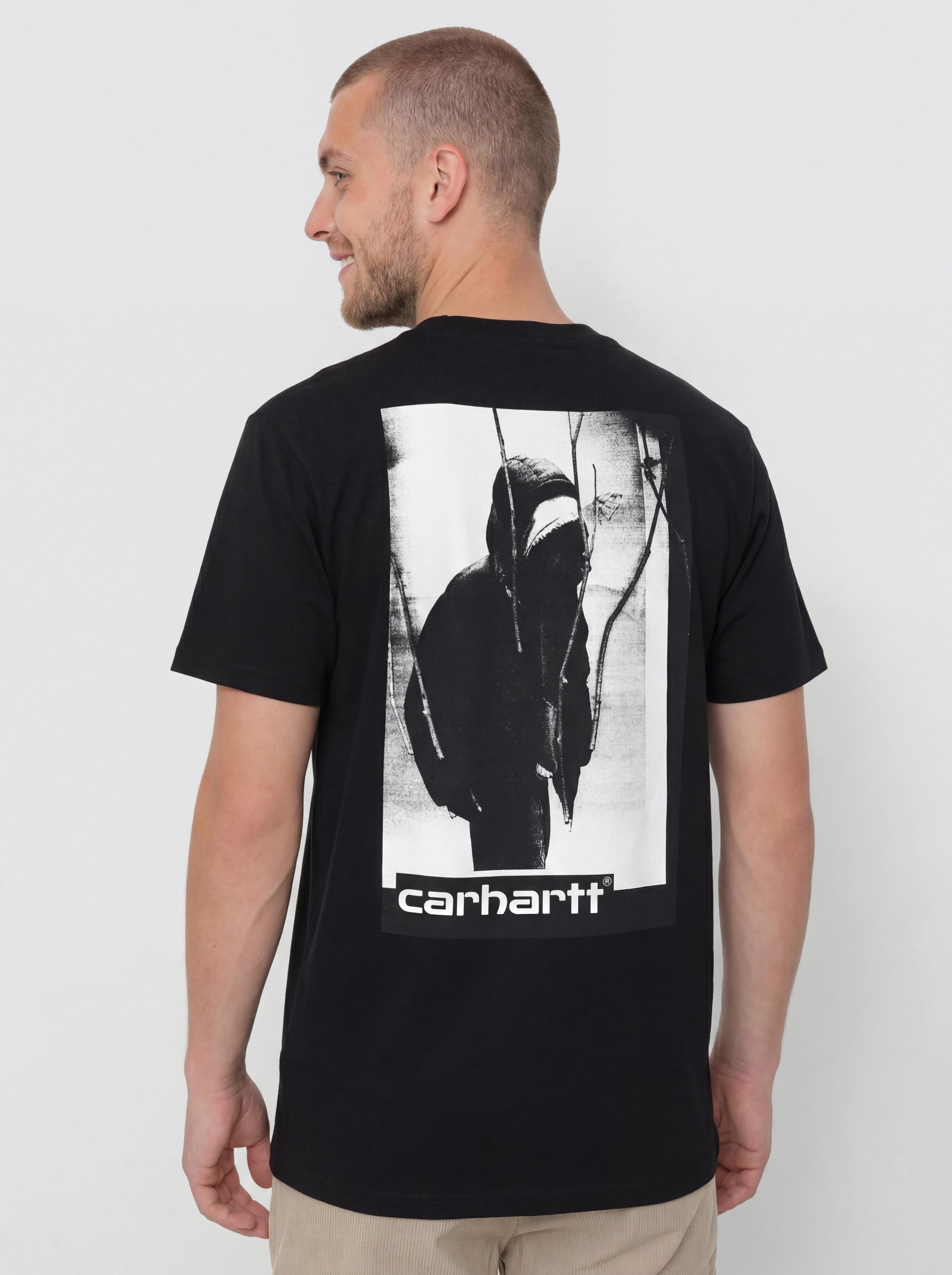 Póló Carhartt WIP Archive Script (black)