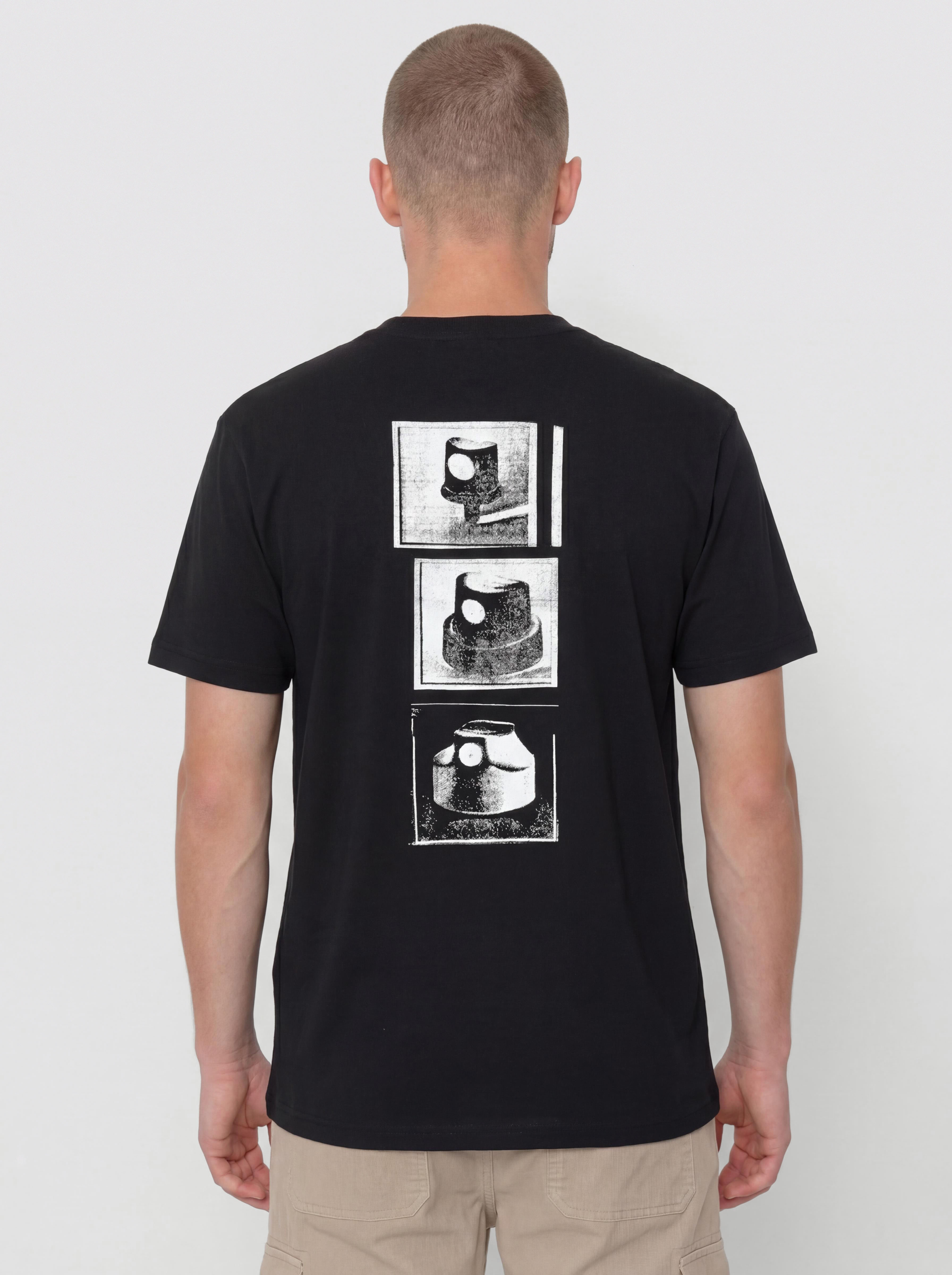 Póló Carhartt WIP Caps (black)