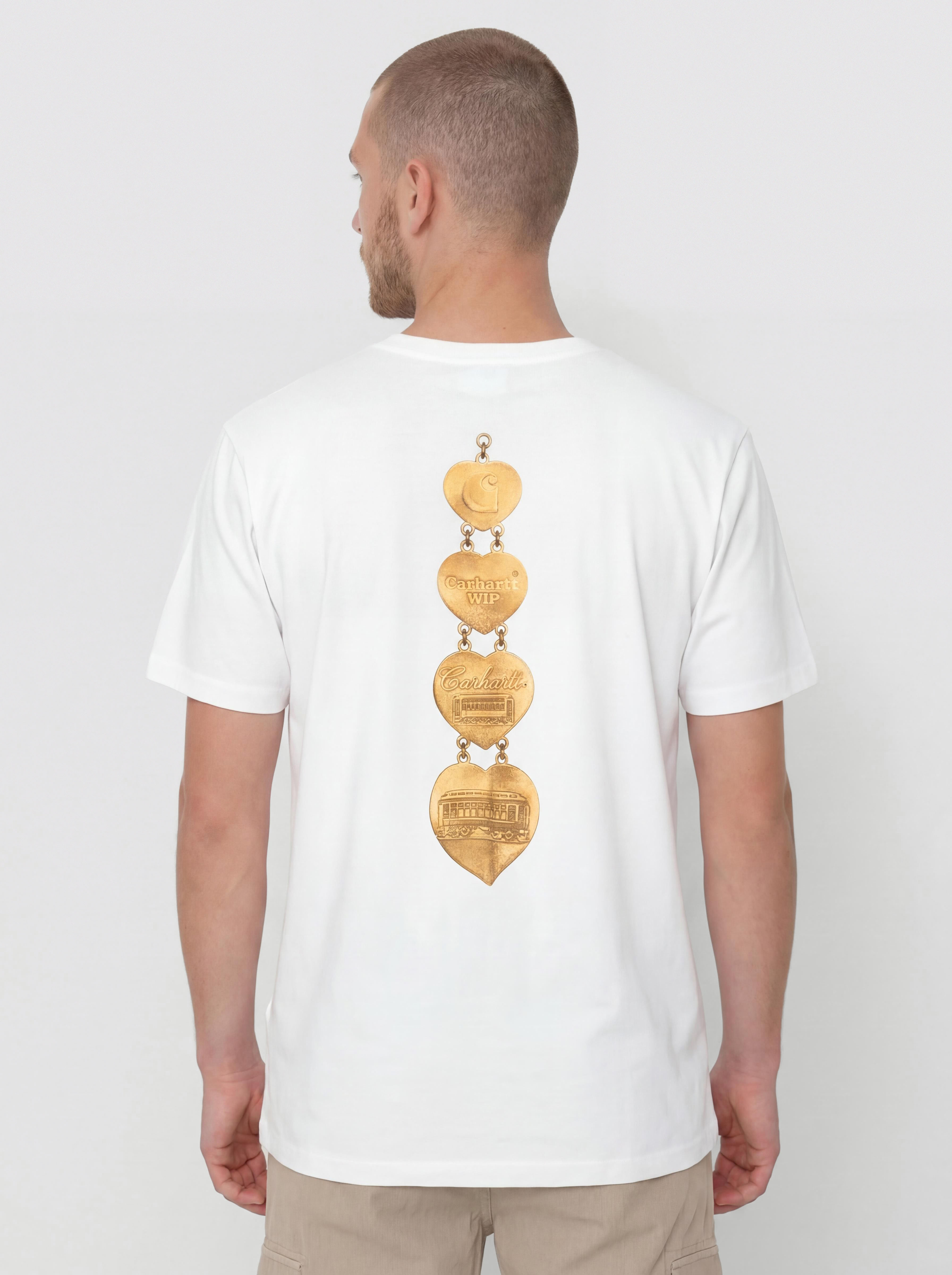 Póló Carhartt WIP Hartt Chain (white)