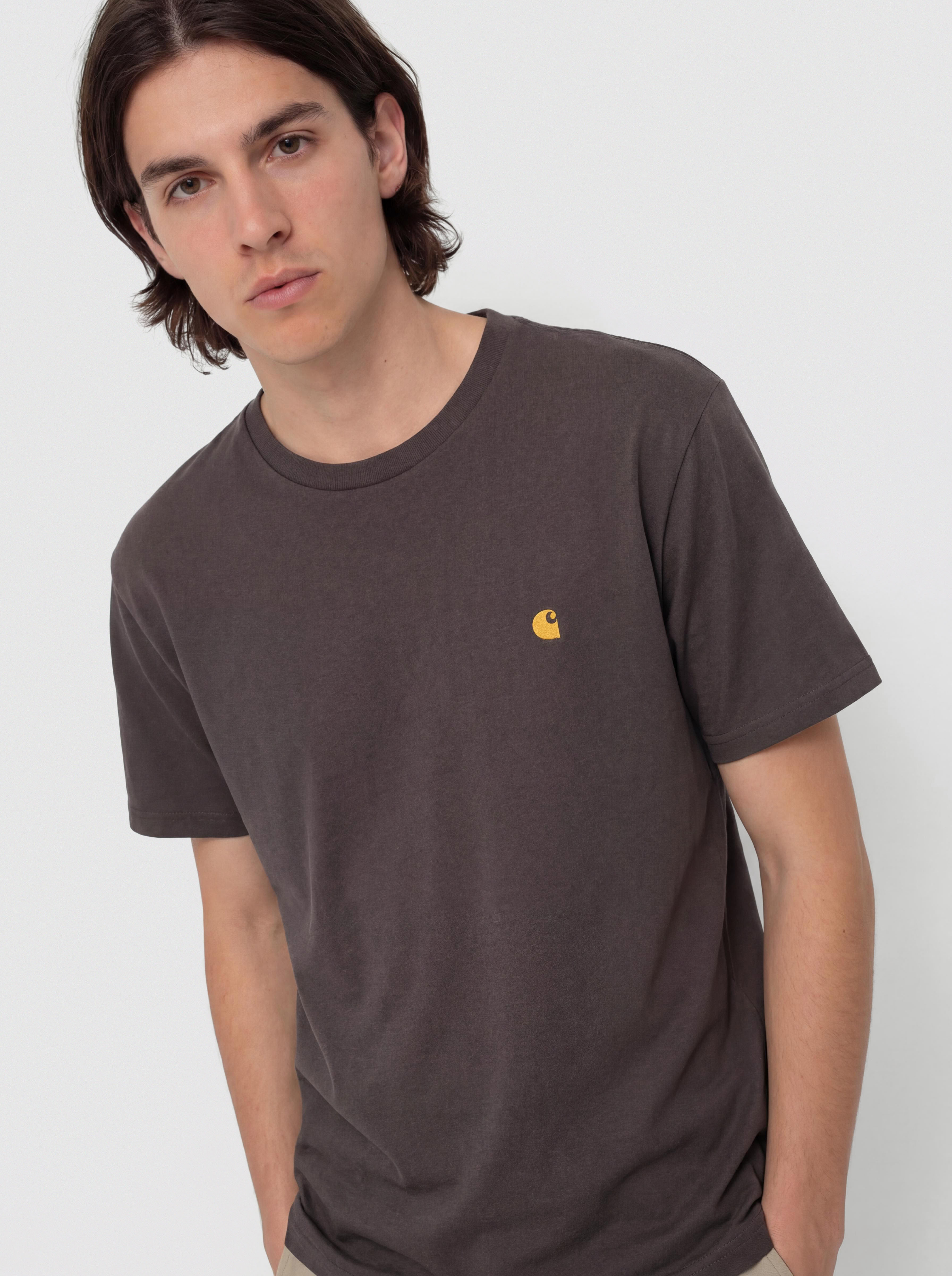 Pu00f3lu00f3 Carhartt WIP Chase (shale/gold)