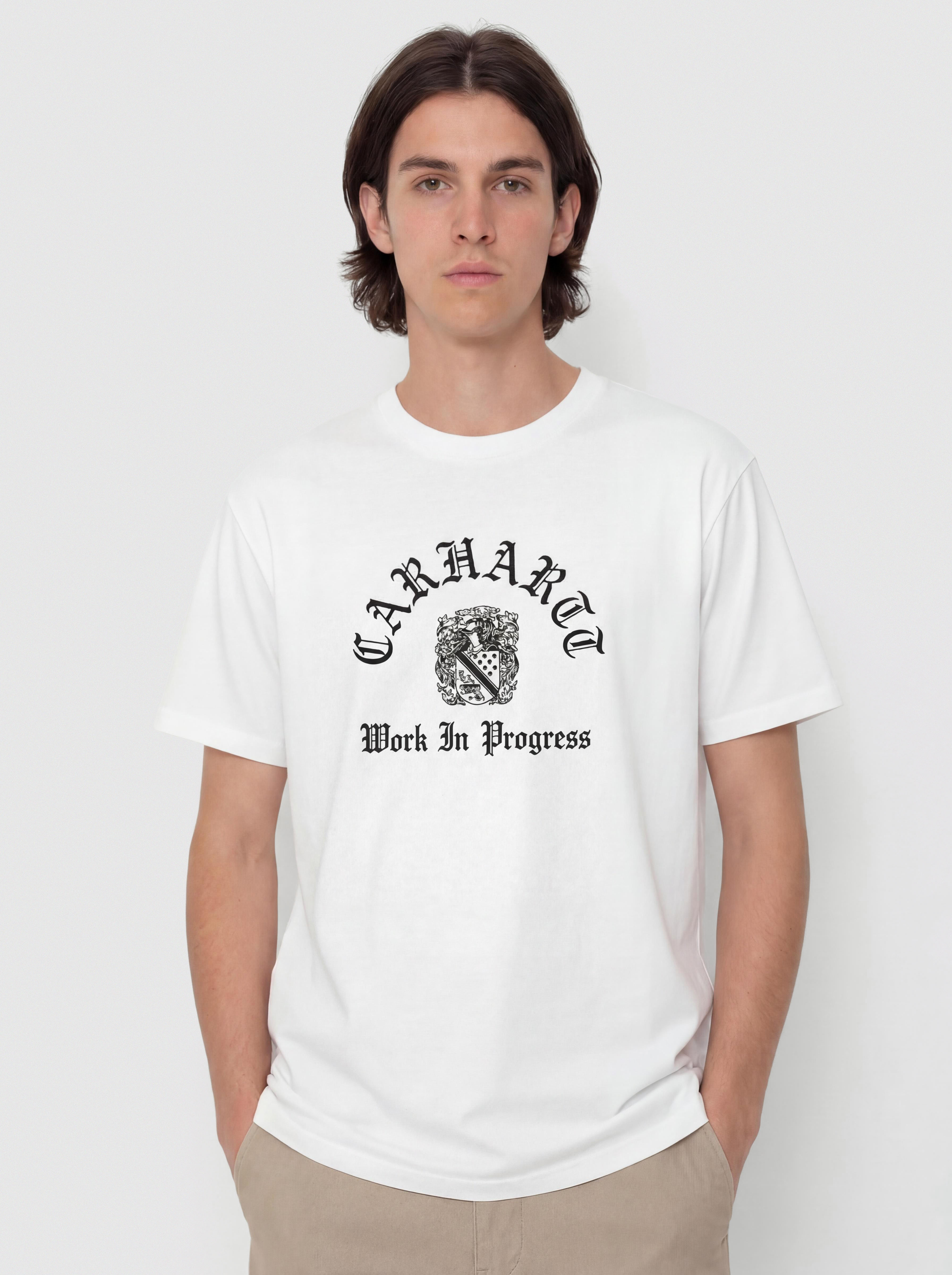 Pu00f3lu00f3 Carhartt WIP Coat Of Arms (white)