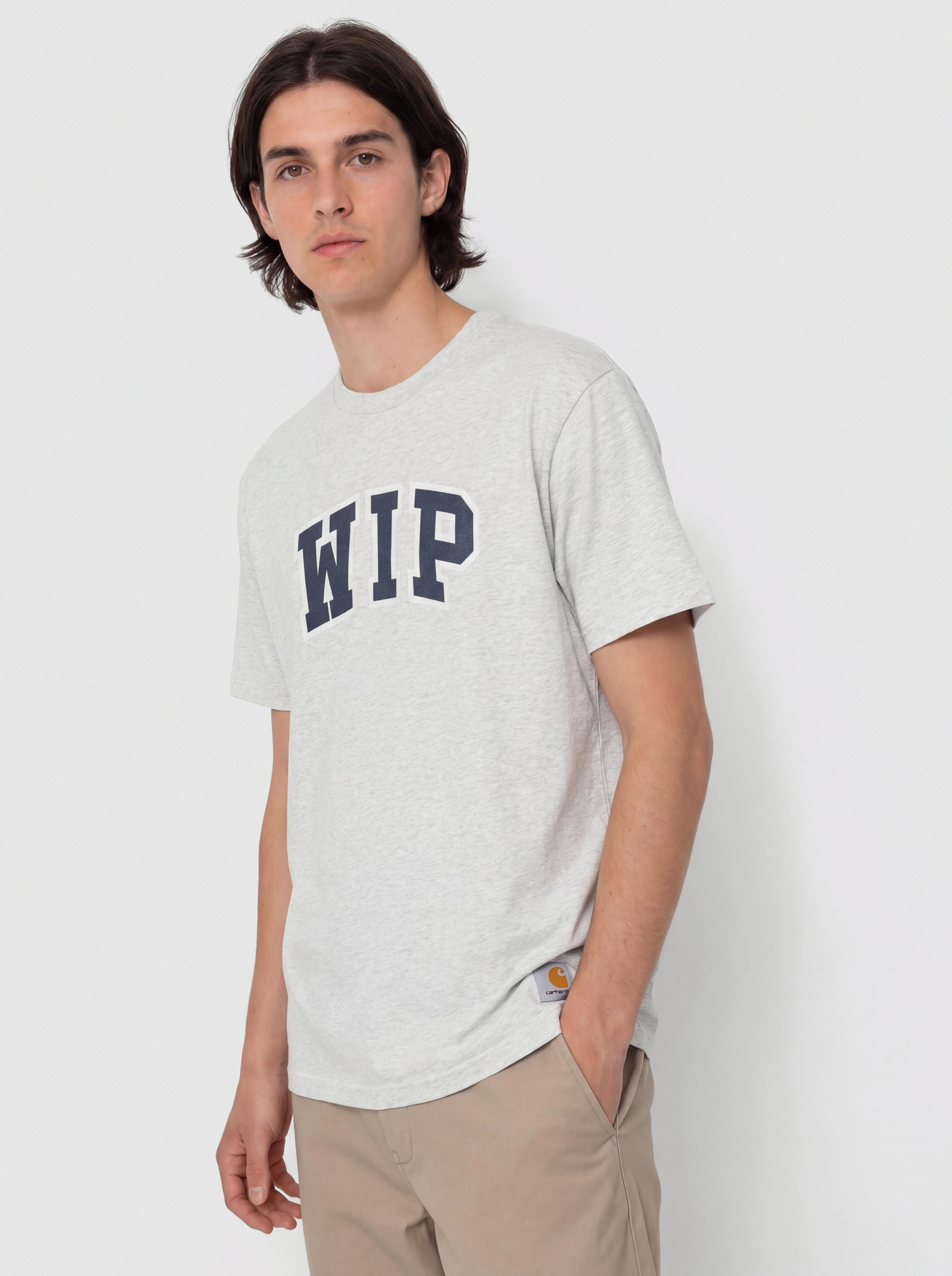 Póló Carhartt WIP WIP III (ash heather)