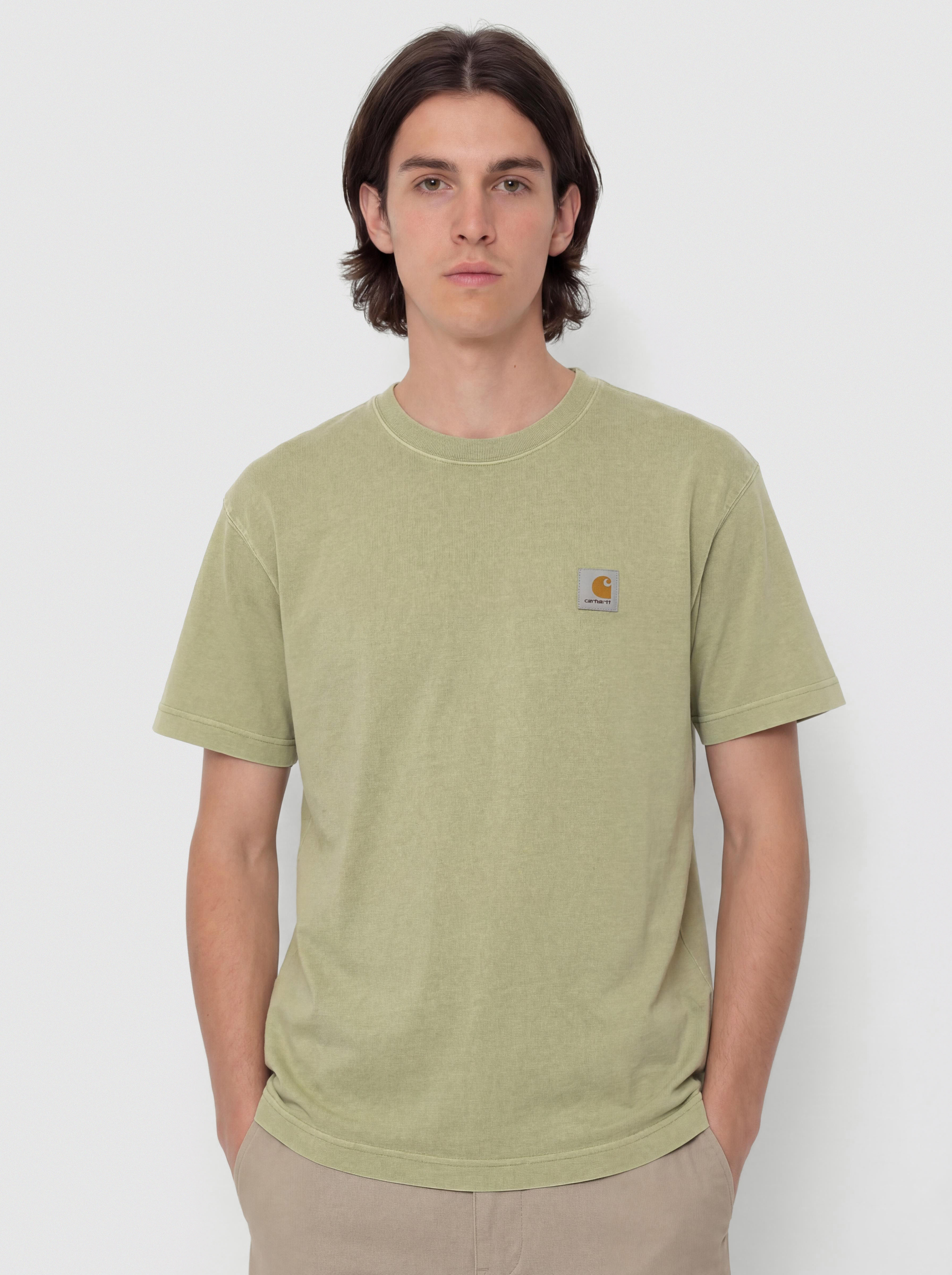 Póló Carhartt WIP Nelson (gentle green)