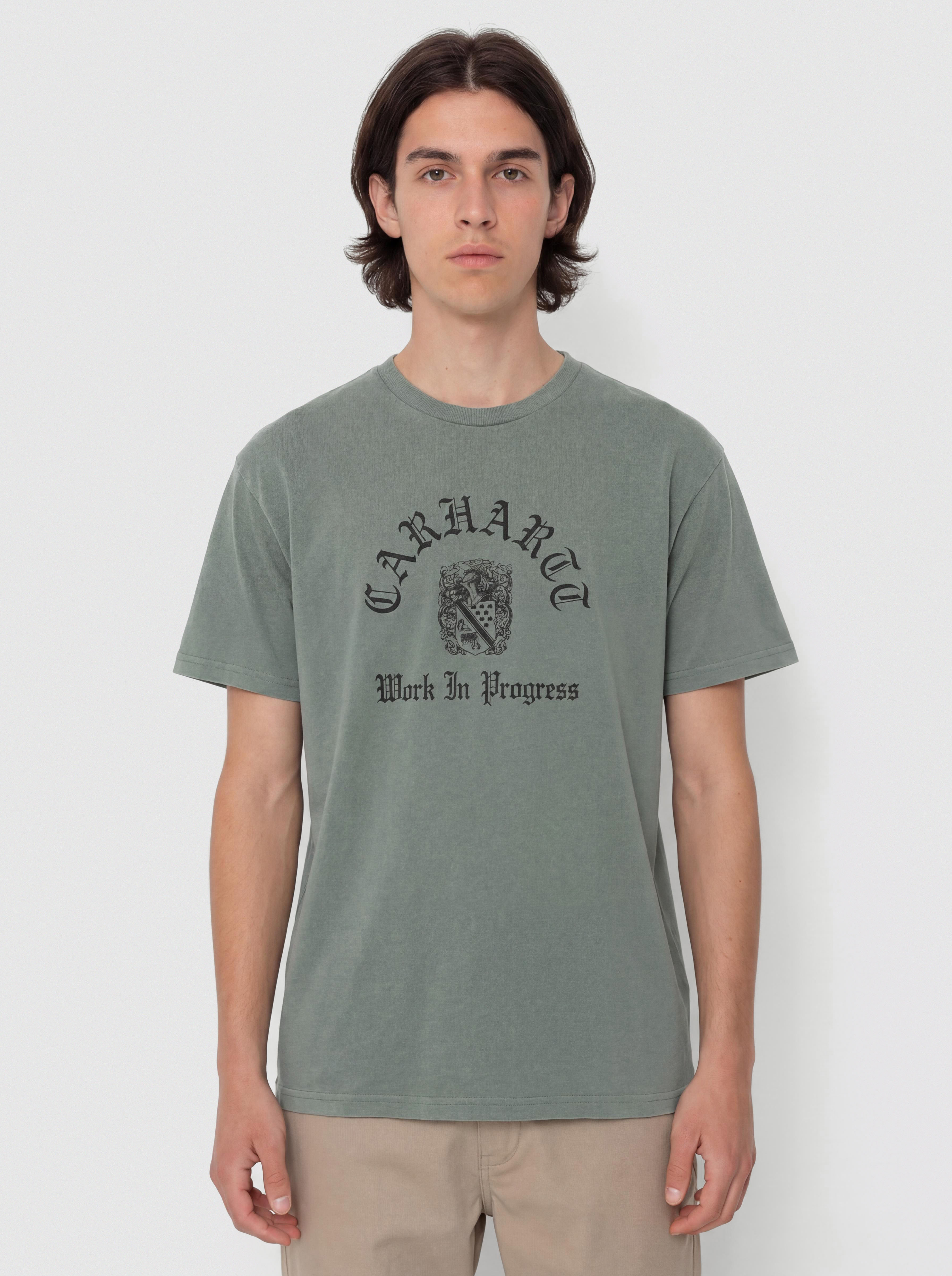 Póló Carhartt WIP Coat Of Arms (velvet green)