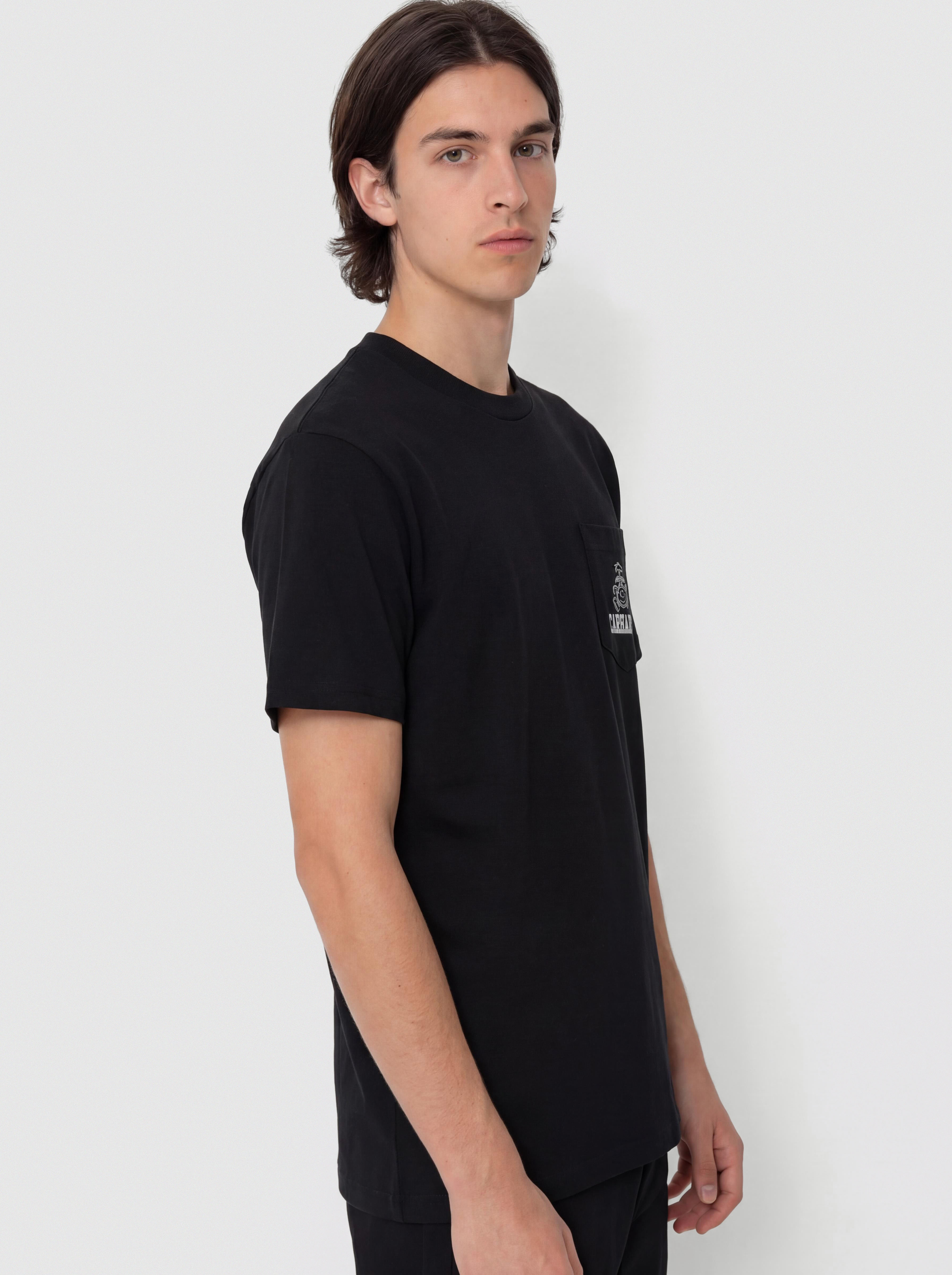 Póló Carhartt WIP Pond Corps Pocket (black)