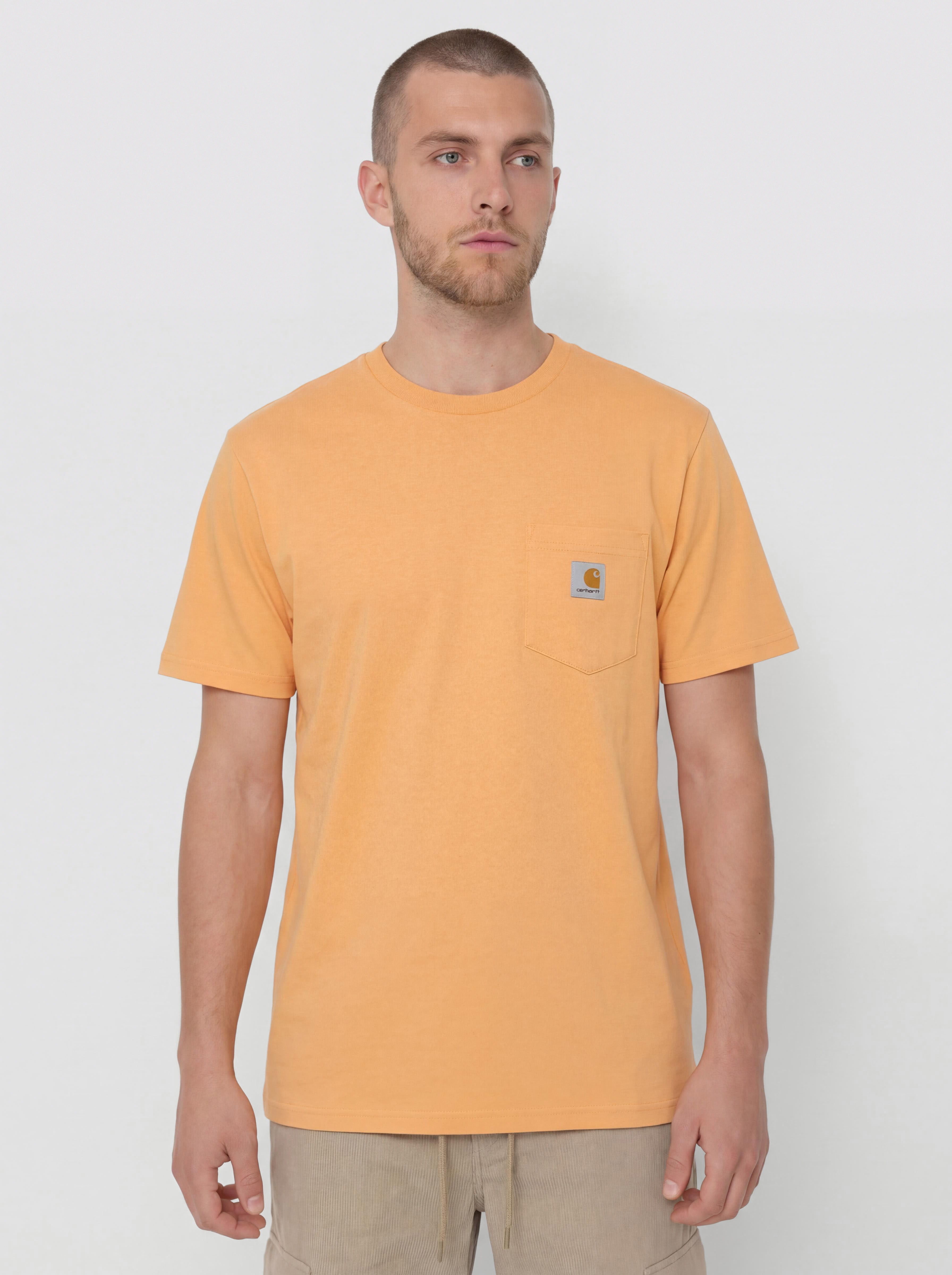 Póló Carhartt WIP Pocket (gentle orange)