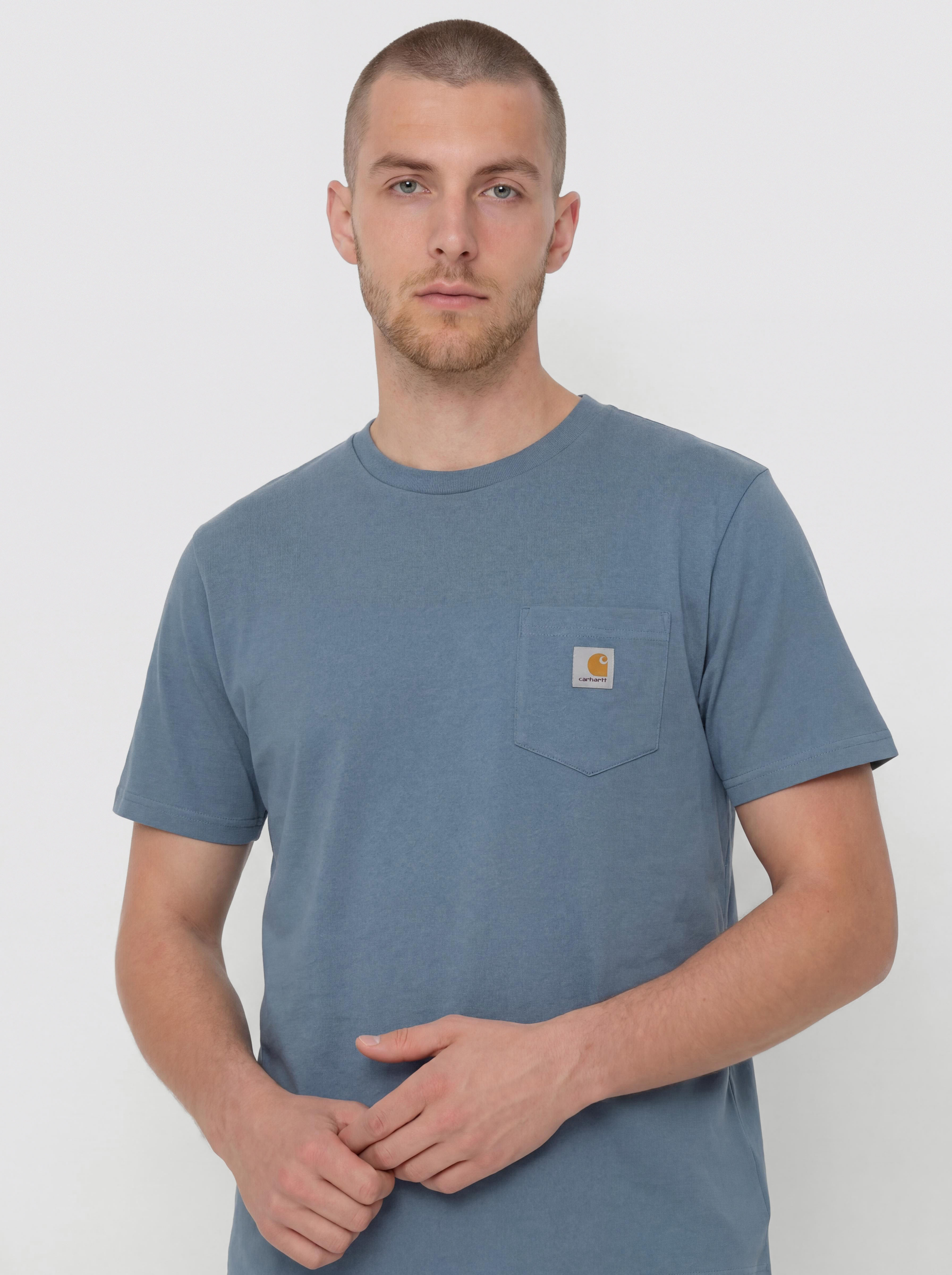 Póló Carhartt WIP Pocket (velvet blue)