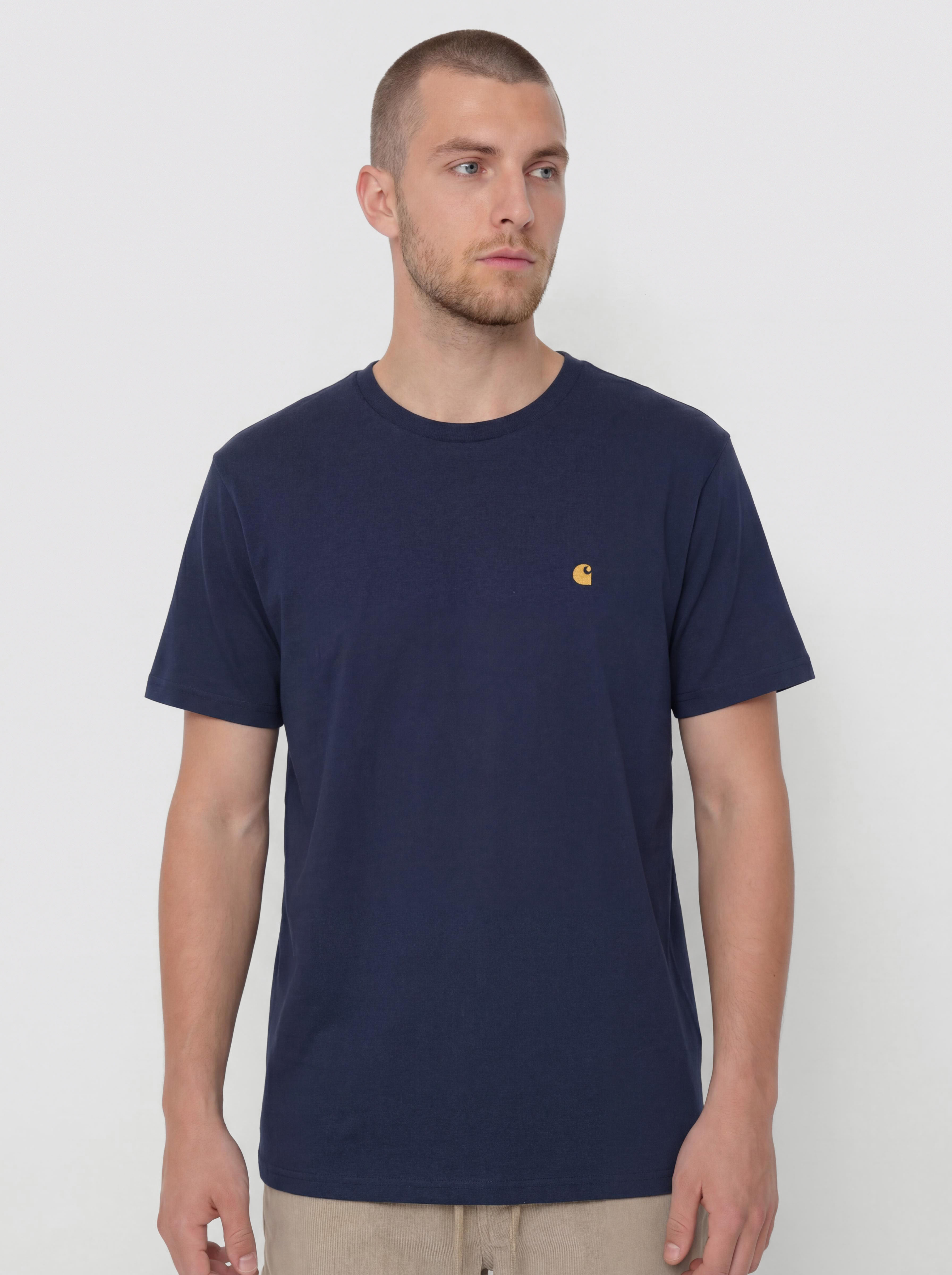 Póló Carhartt WIP Chase (jupiter/gold)
