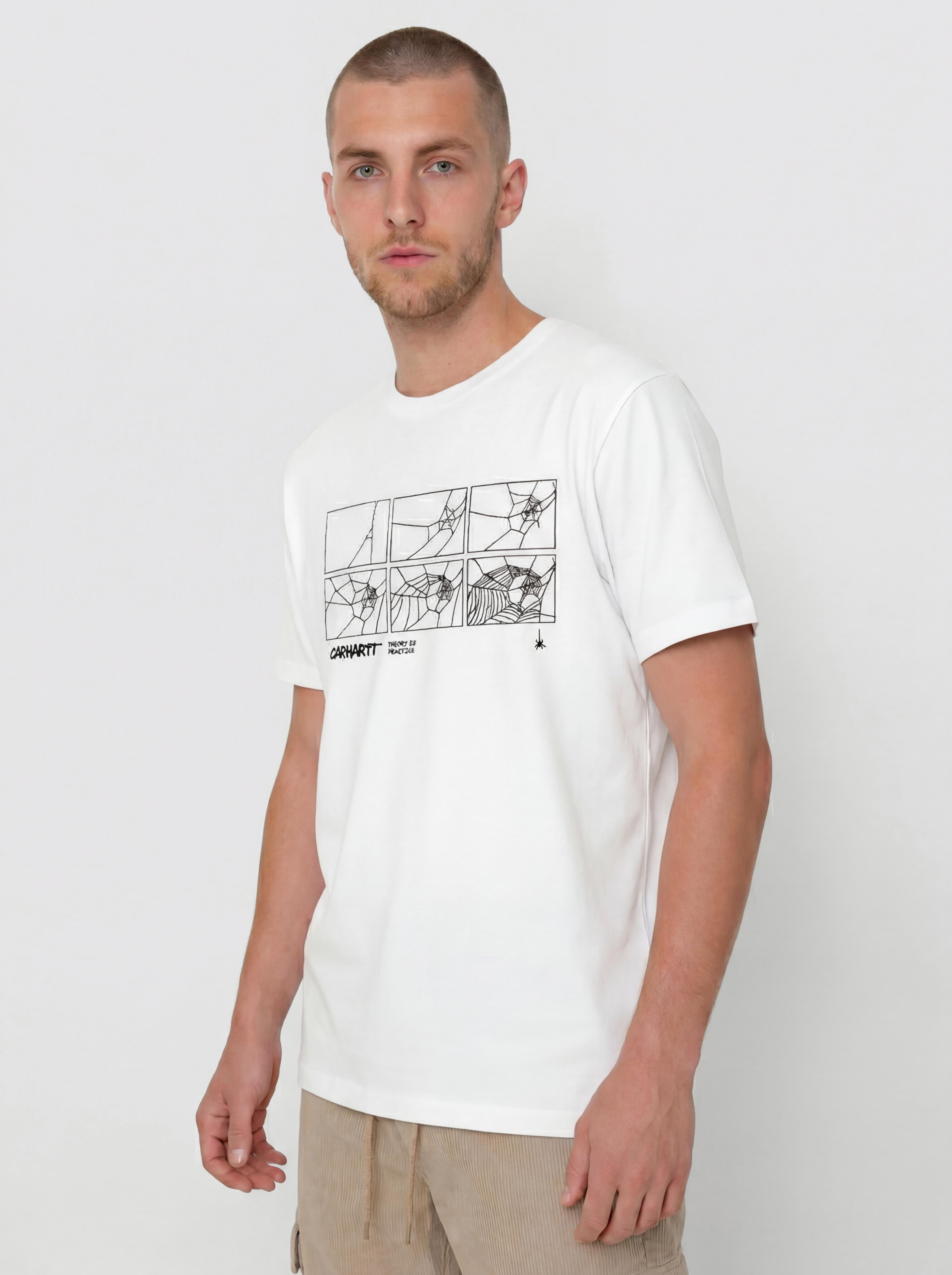 Carhartt WIP Theory And Practice Pu00f3lu00f3 (white)