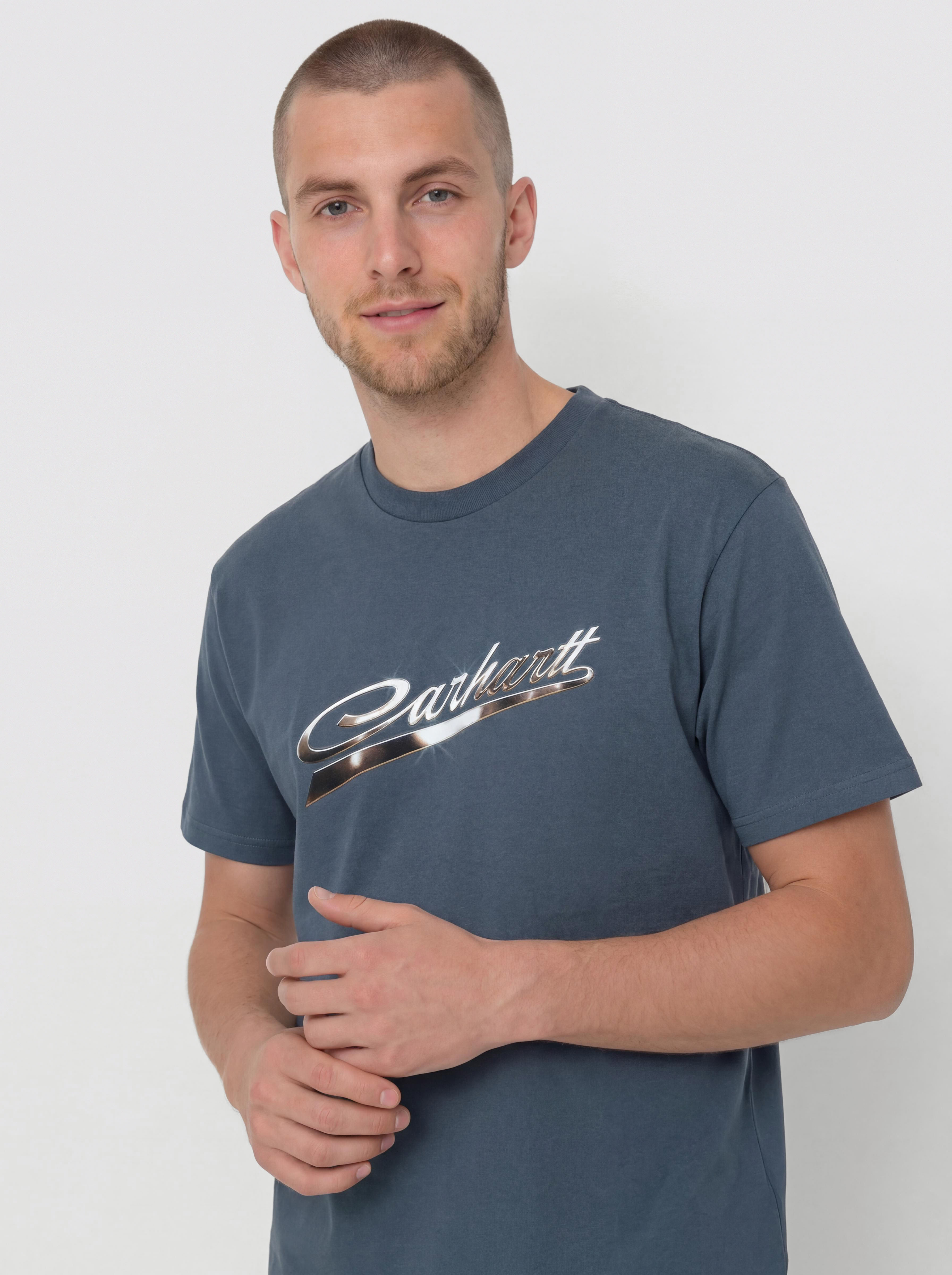 Carhartt WIP Vroooom Póló (office blue)