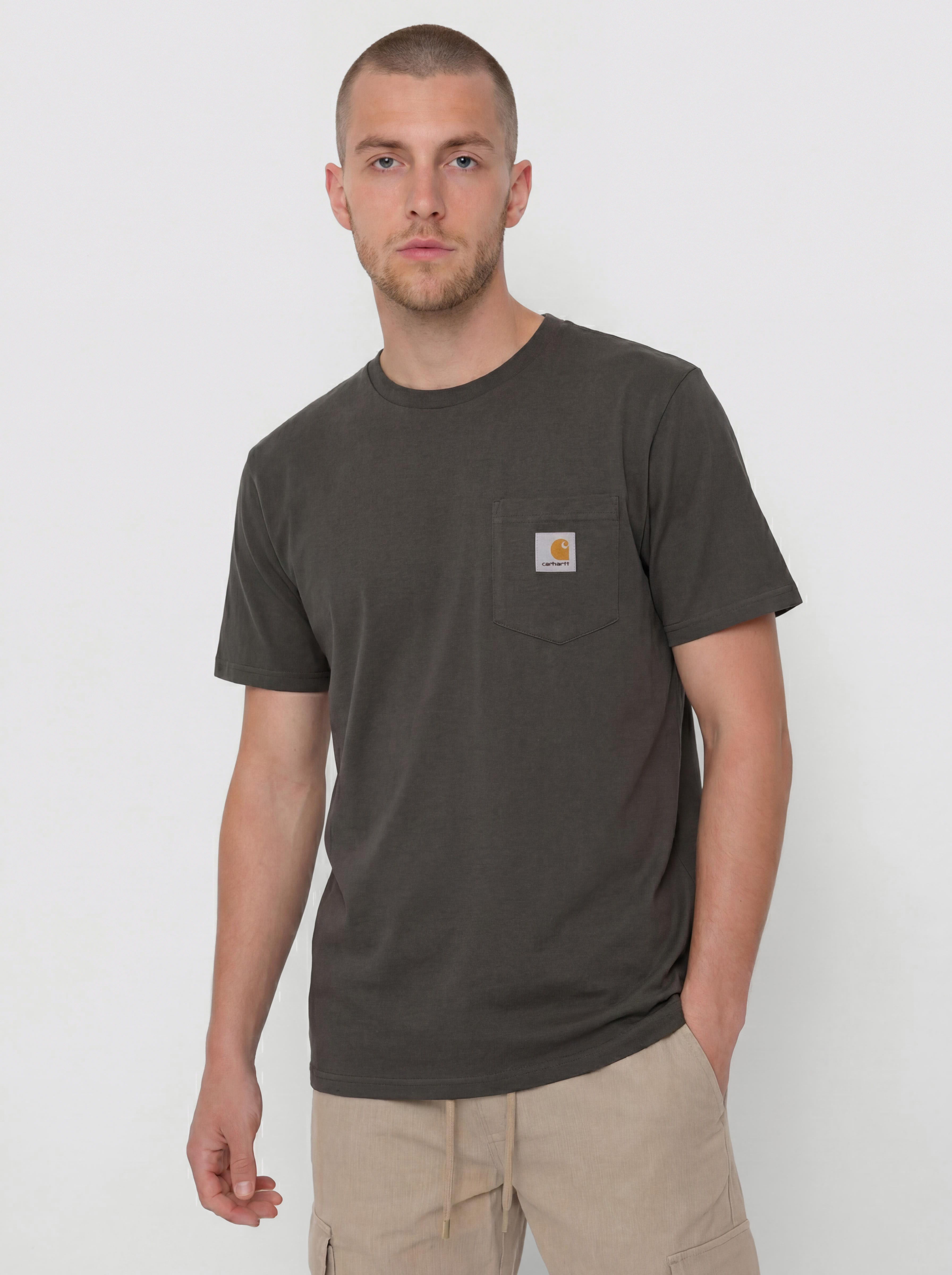 Póló Carhartt WIP Pocket (oxide green)