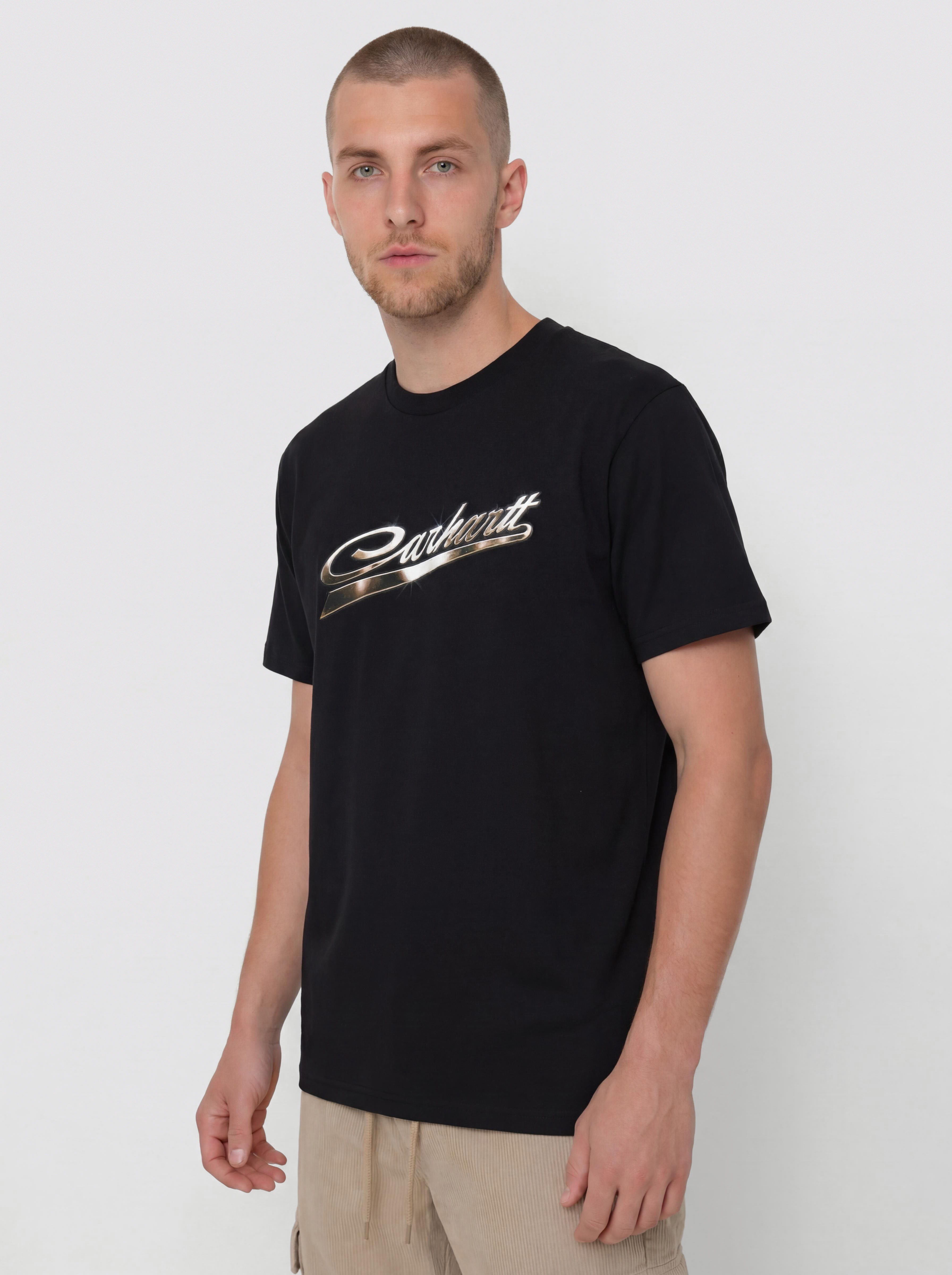 Póló Carhartt WIP Vroooom (black)