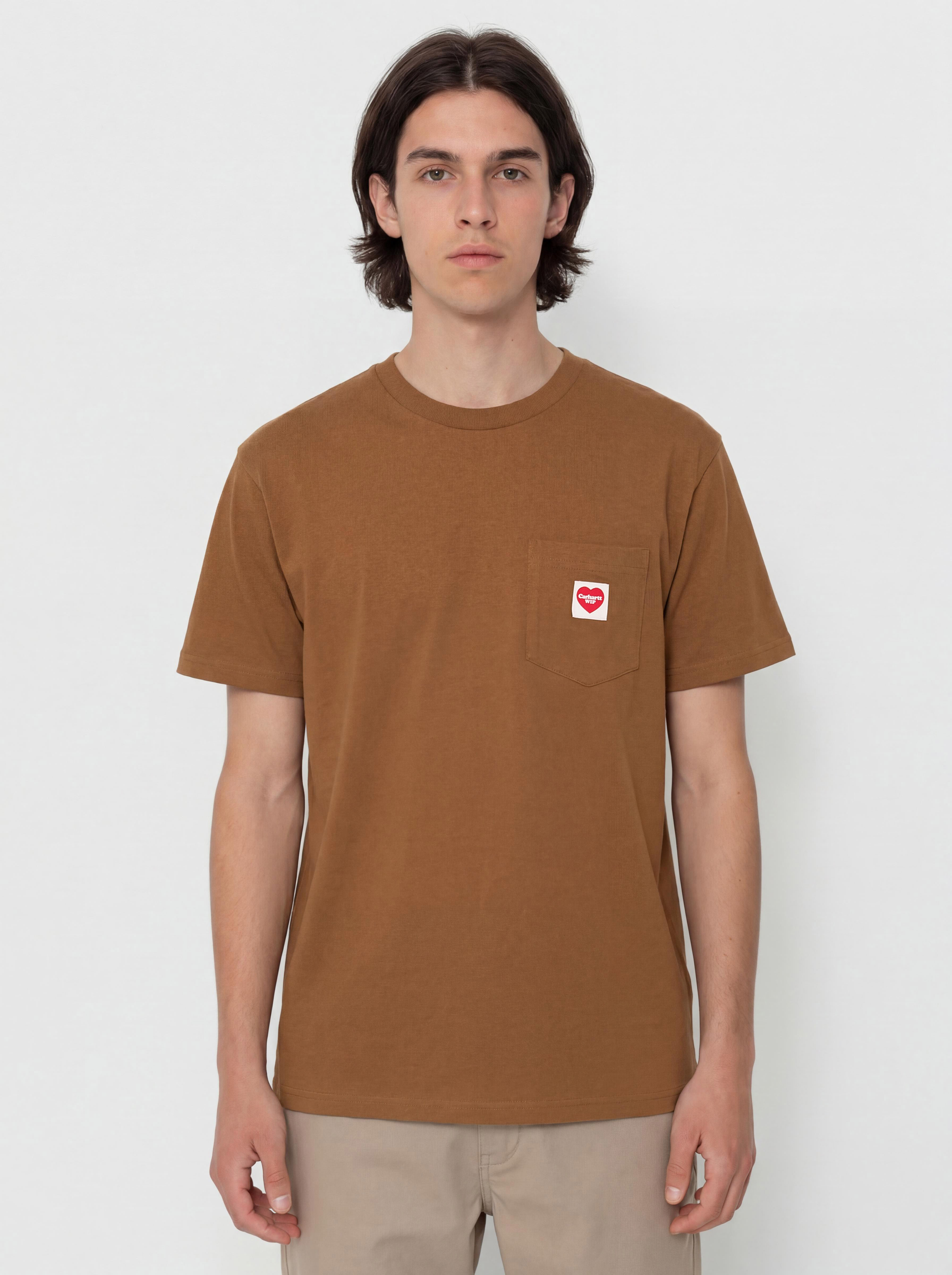 Carhartt WIP Pocket Heart Póló (hamilton brown)