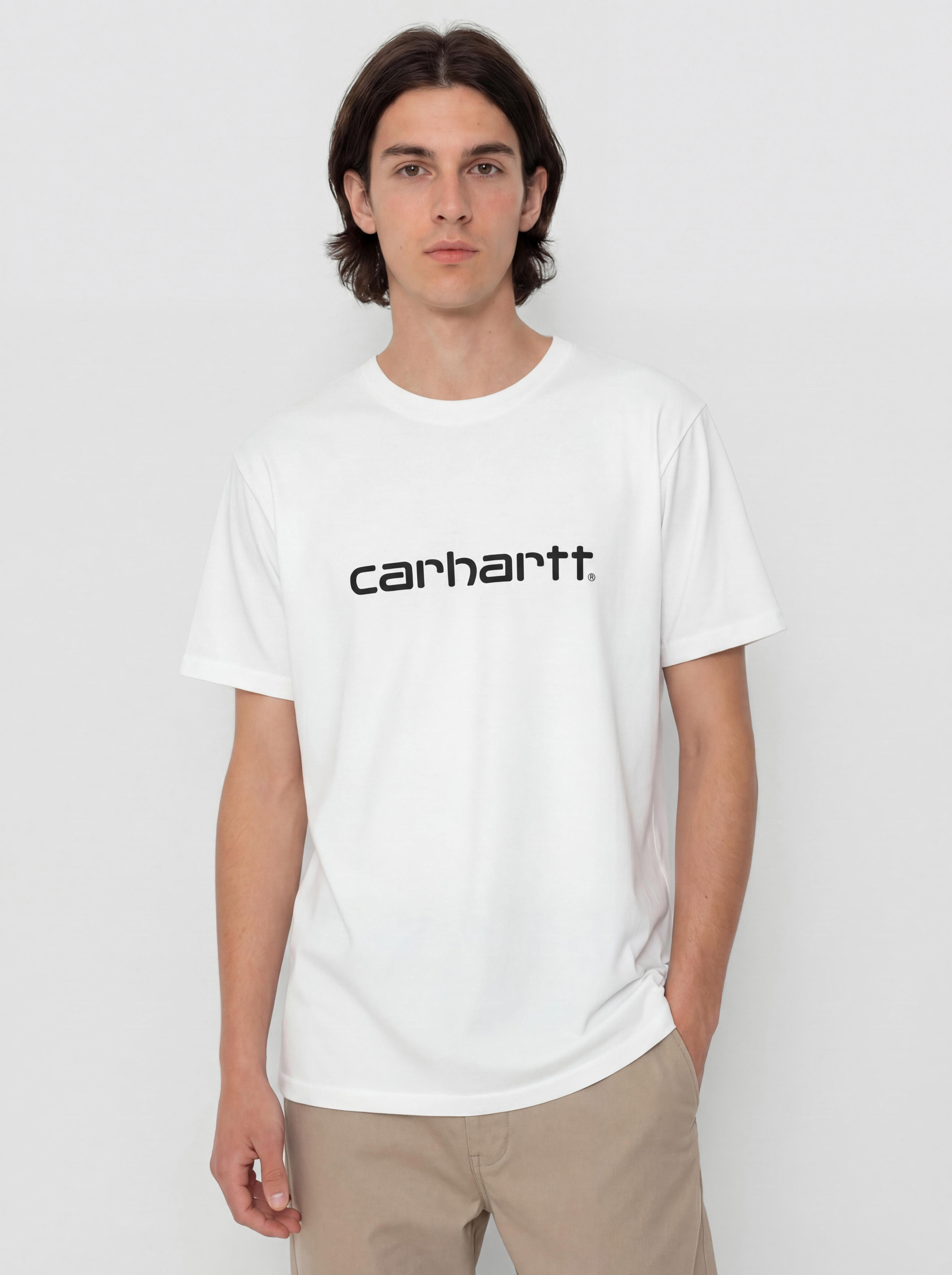 Carhartt WIP Script Póló (white/black)