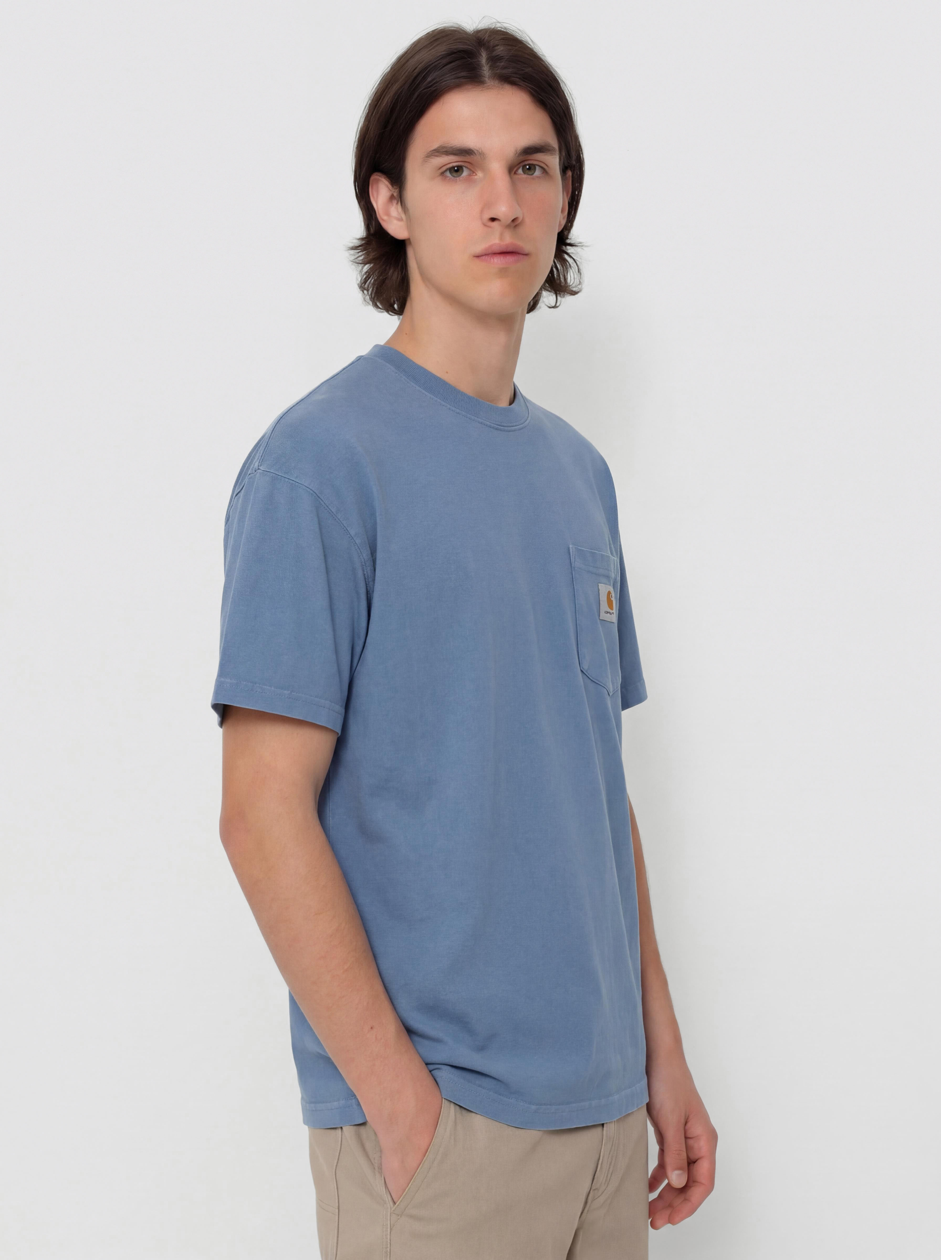 Carhartt WIP Hudson Pocket Póló (sorrent/chalk wash)