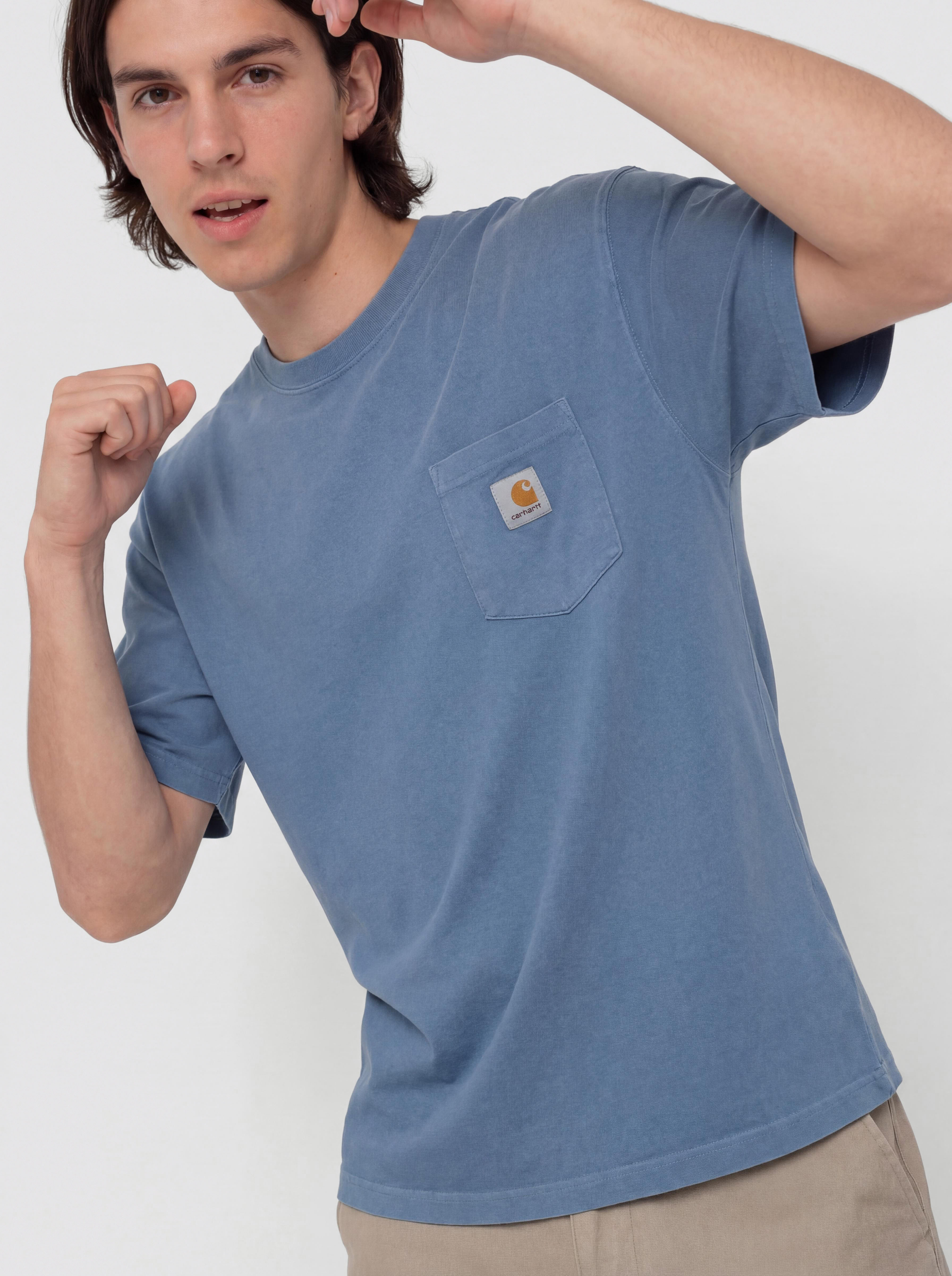 Carhartt WIP Hudson Pocket Póló (sorrent/chalk wash)