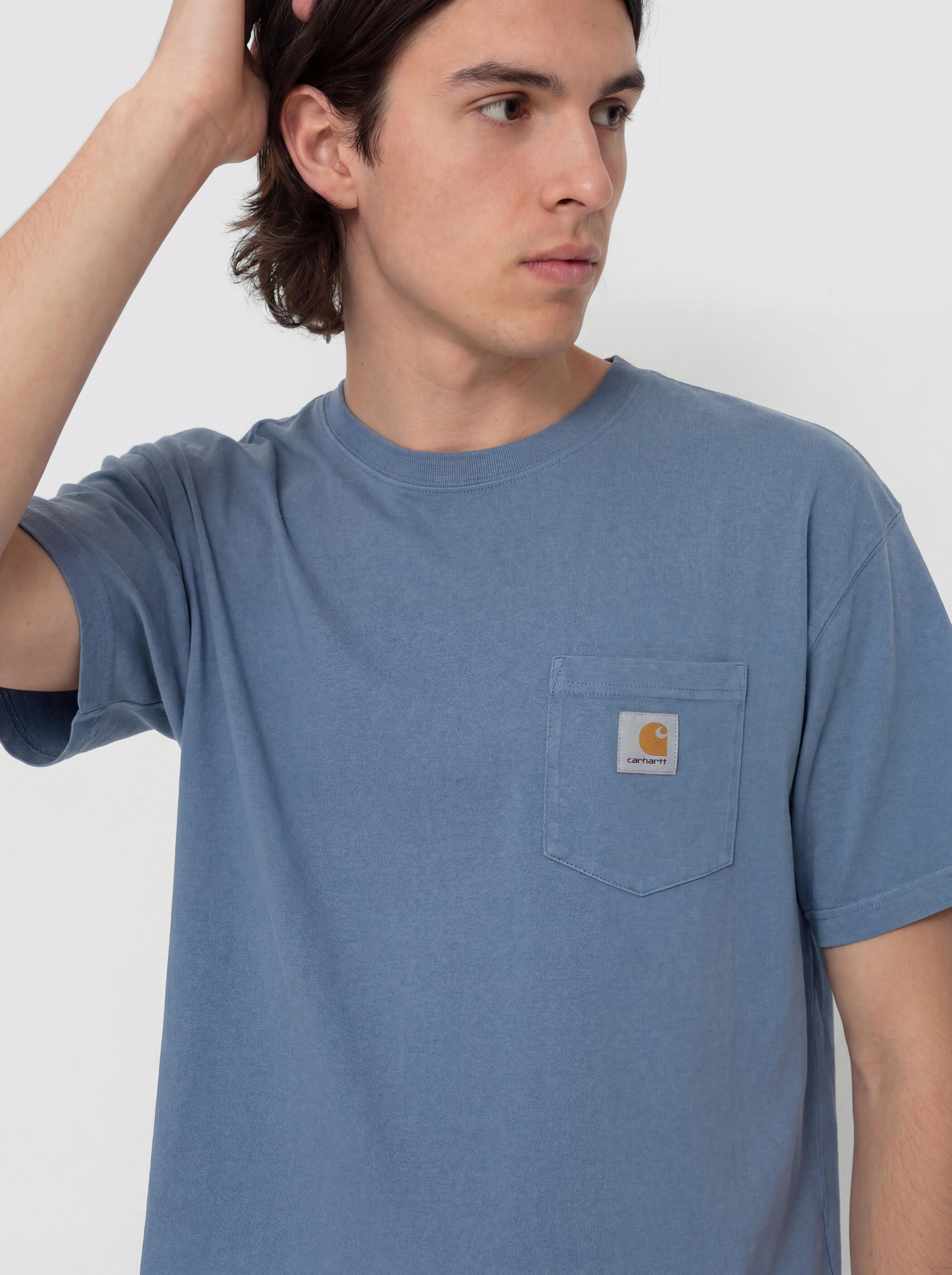 Carhartt WIP Hudson Pocket Póló (sorrent/chalk wash)