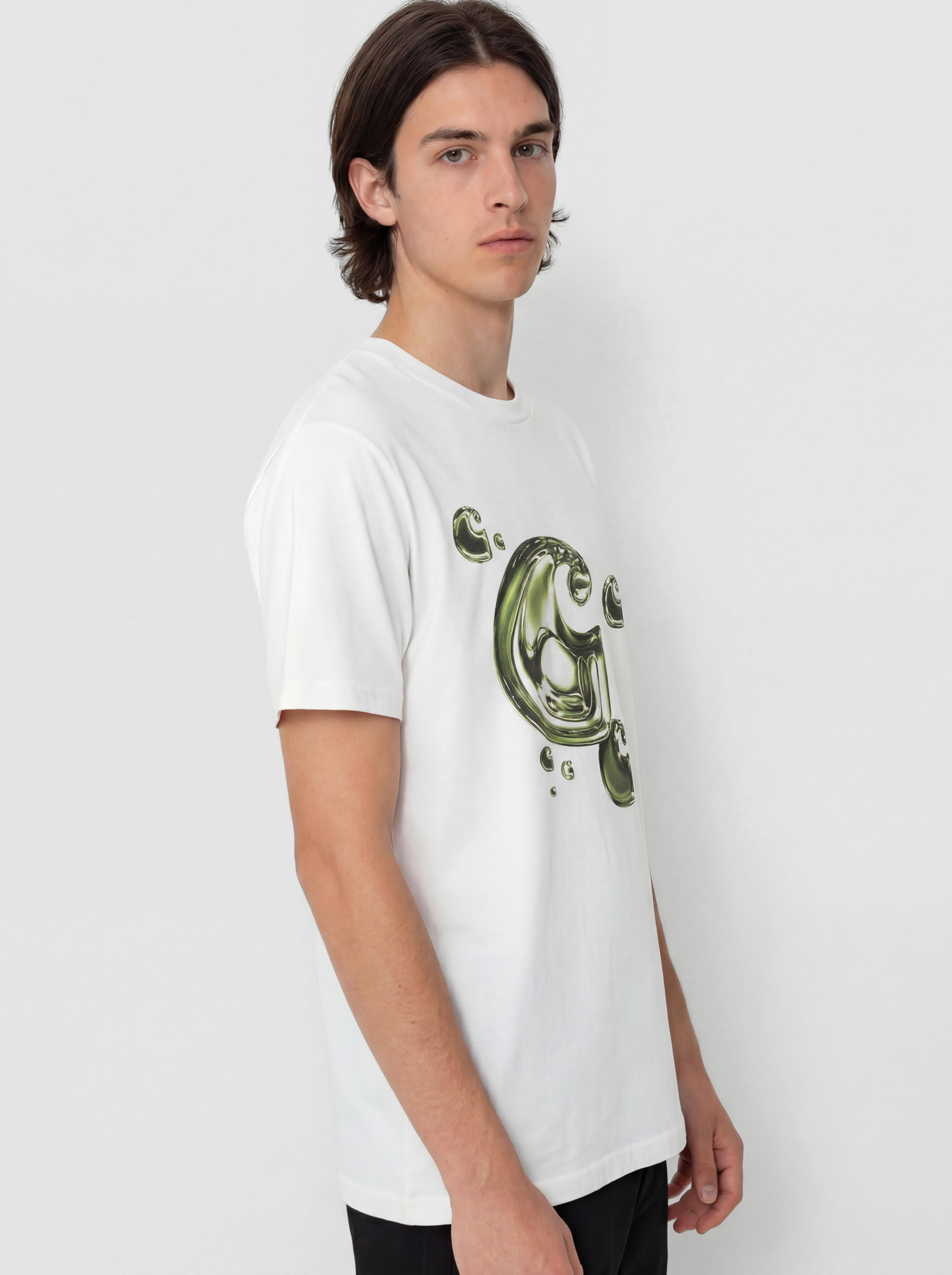 Carhartt WIP Solar Chrome C-Logo Póló (white)