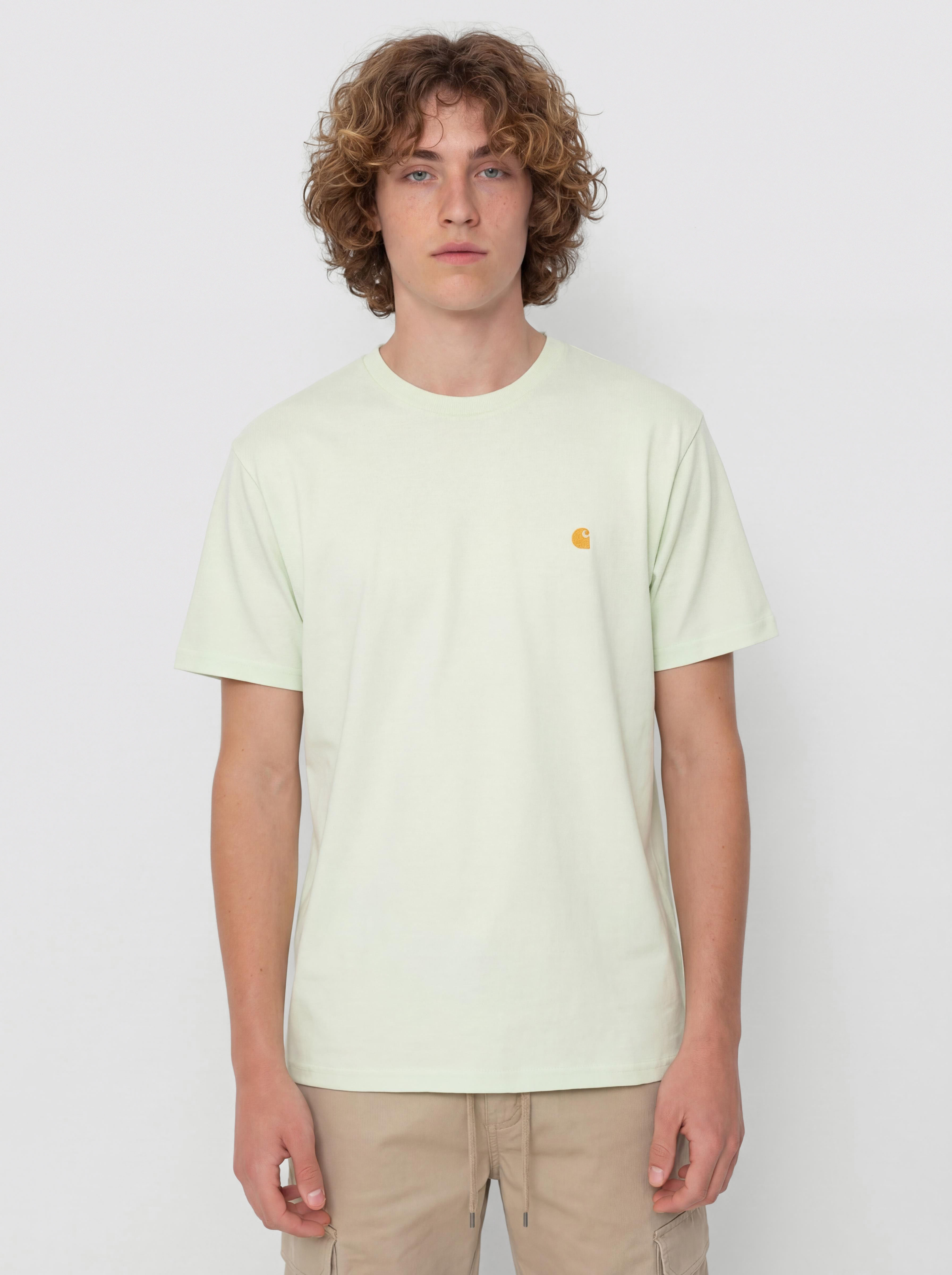 Carhartt WIP Chase Pu00f3lu00f3 (air green/gold)