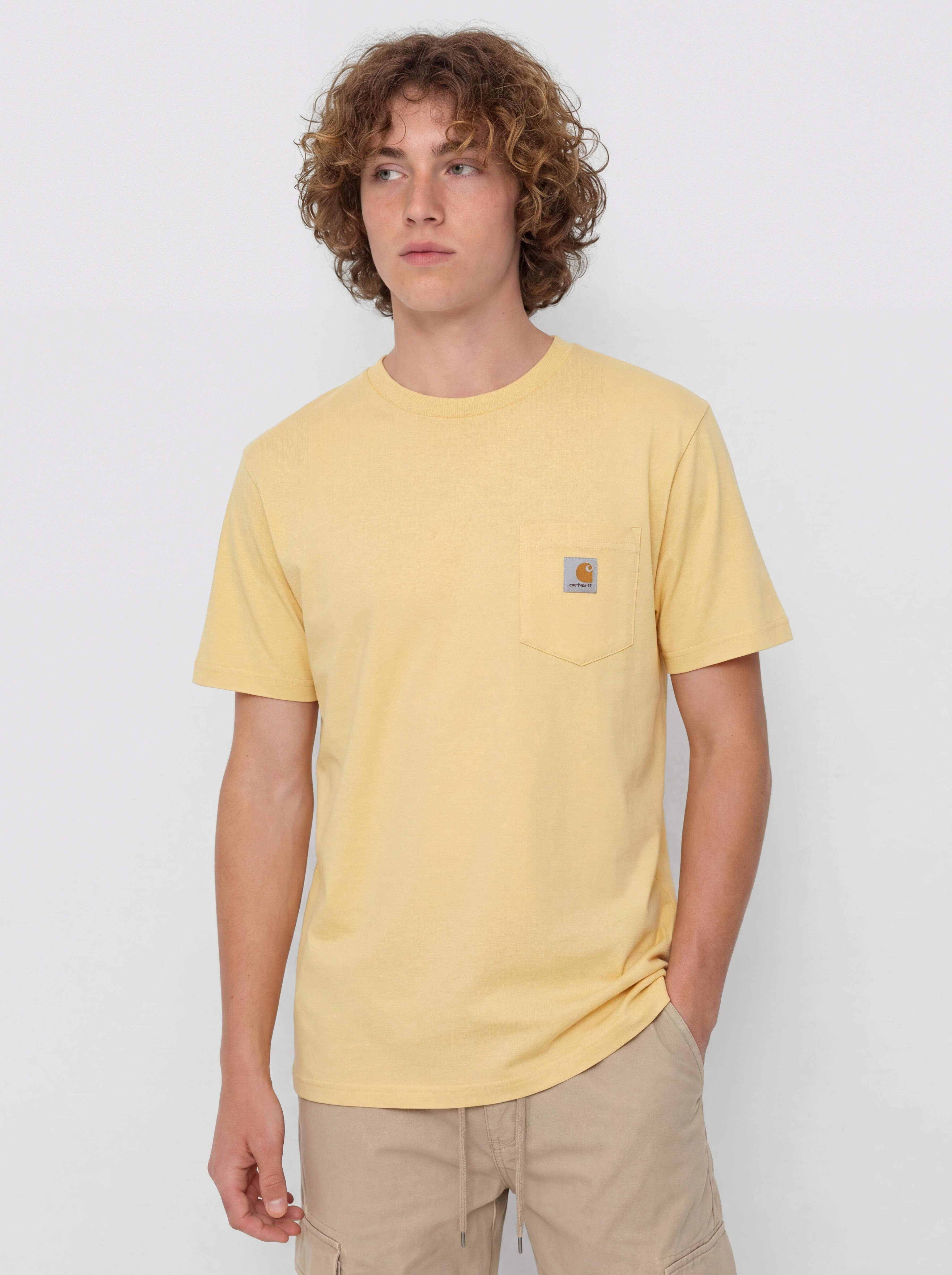 Póló Carhartt WIP Pocket (air yellow)