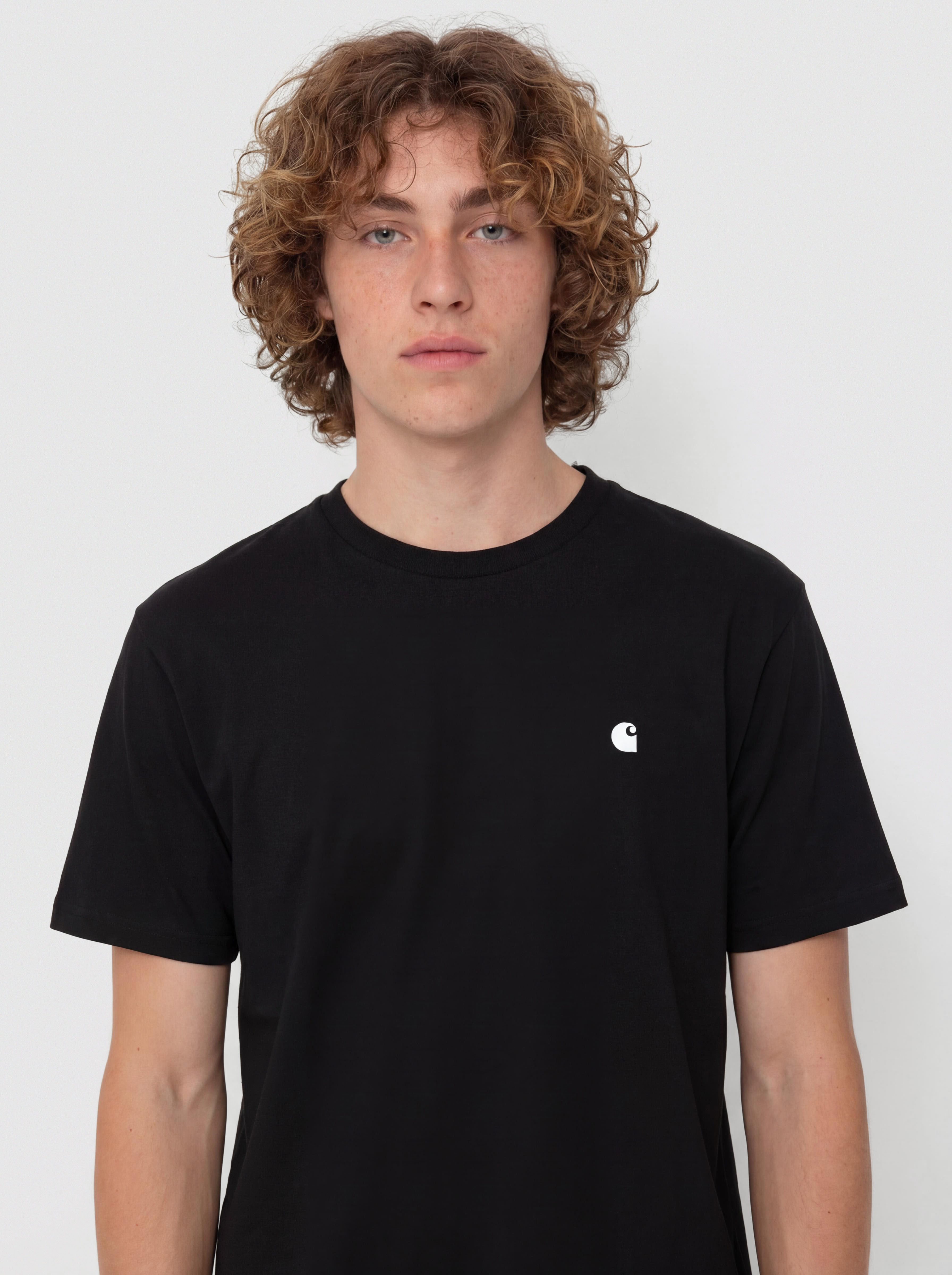 Póló Carhartt WIP Madison (black/white)